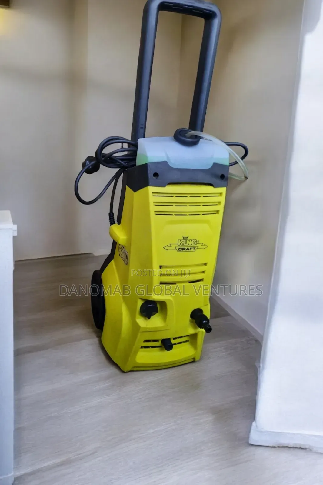 King-craft HDR5 Pressure Washer With Digital Gun Soap Tank