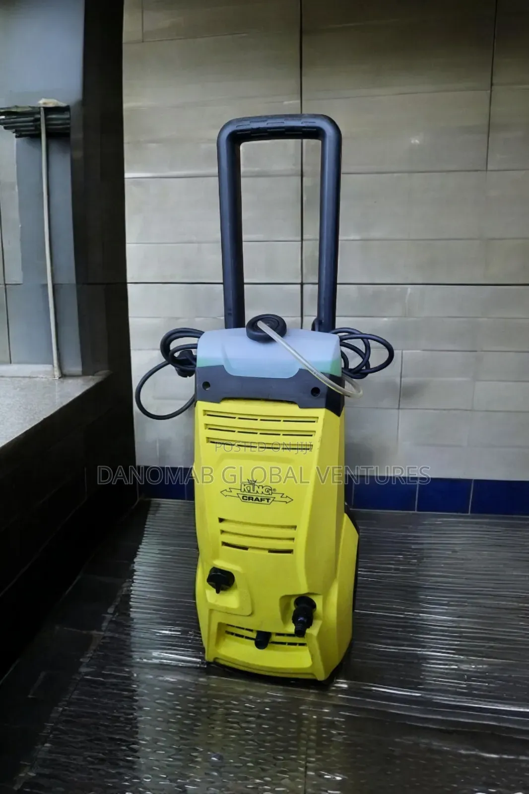 King-craft HDR5 Pressure Washer With Digital Gun Soap Tank