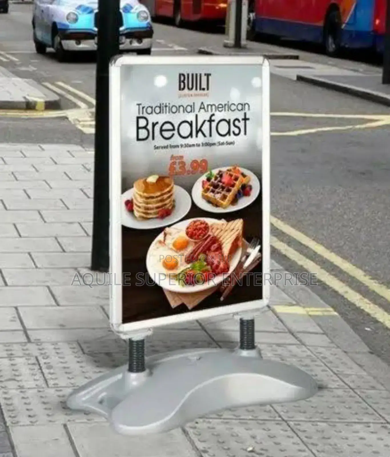 Standing Display Board. (AQ)