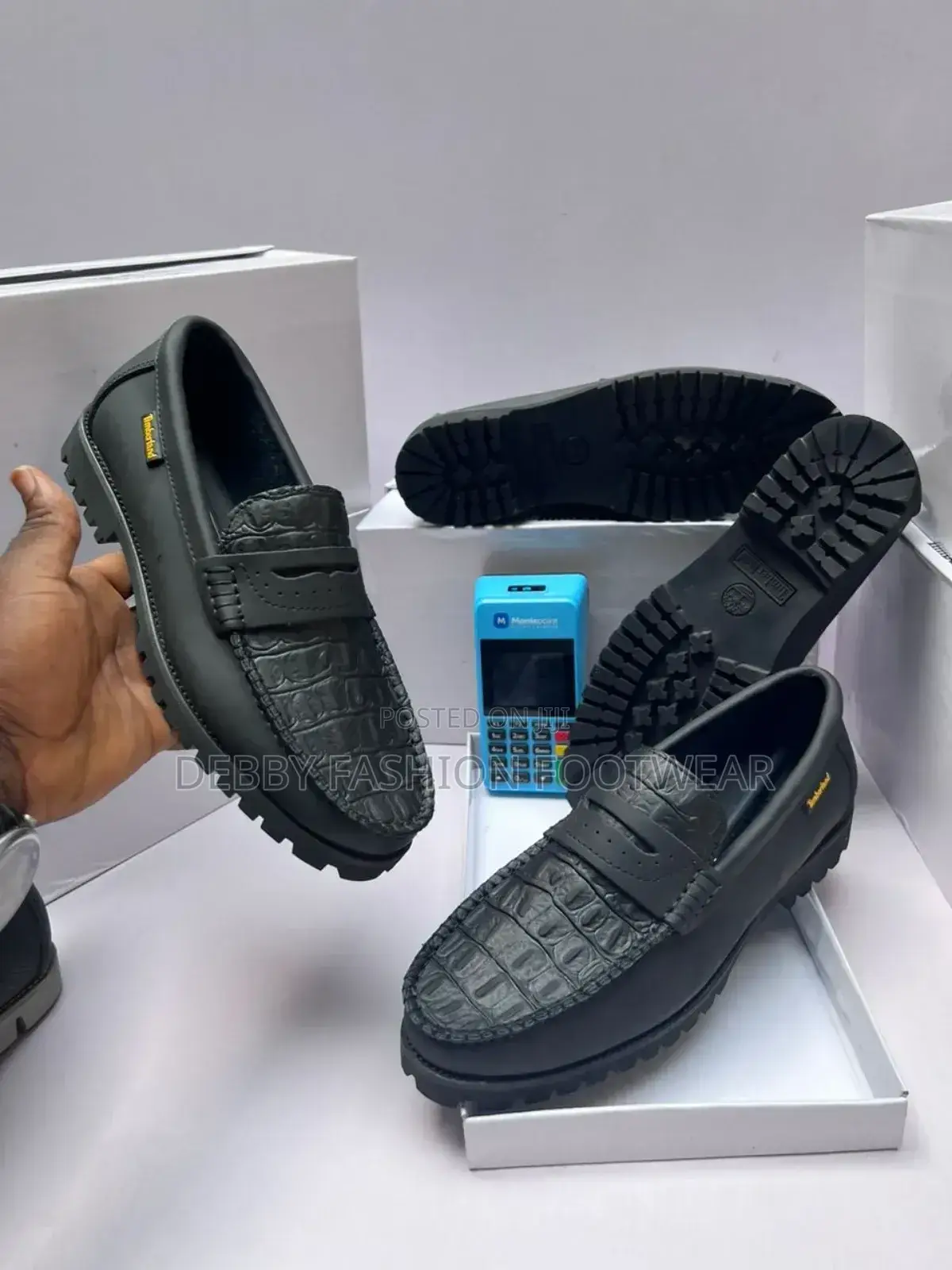 Leather Timberland Loafers Shoe