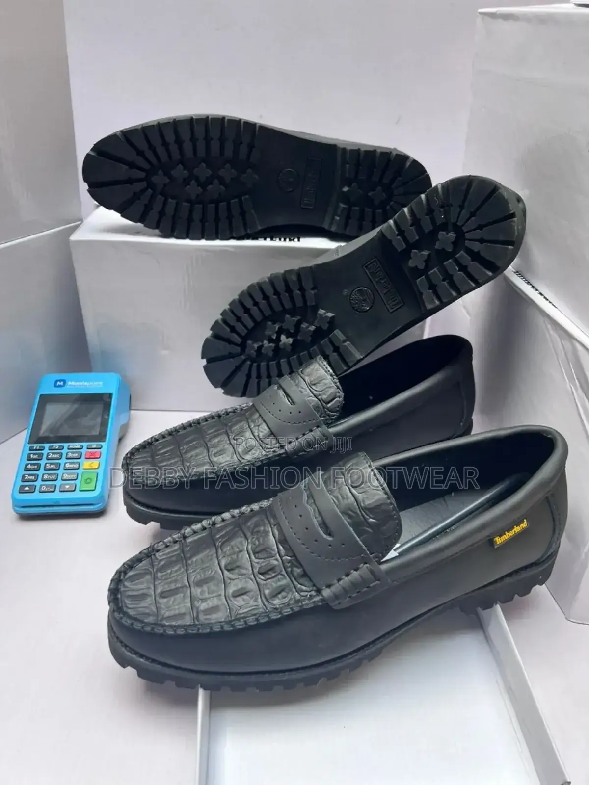Leather Timberland Loafers Shoe