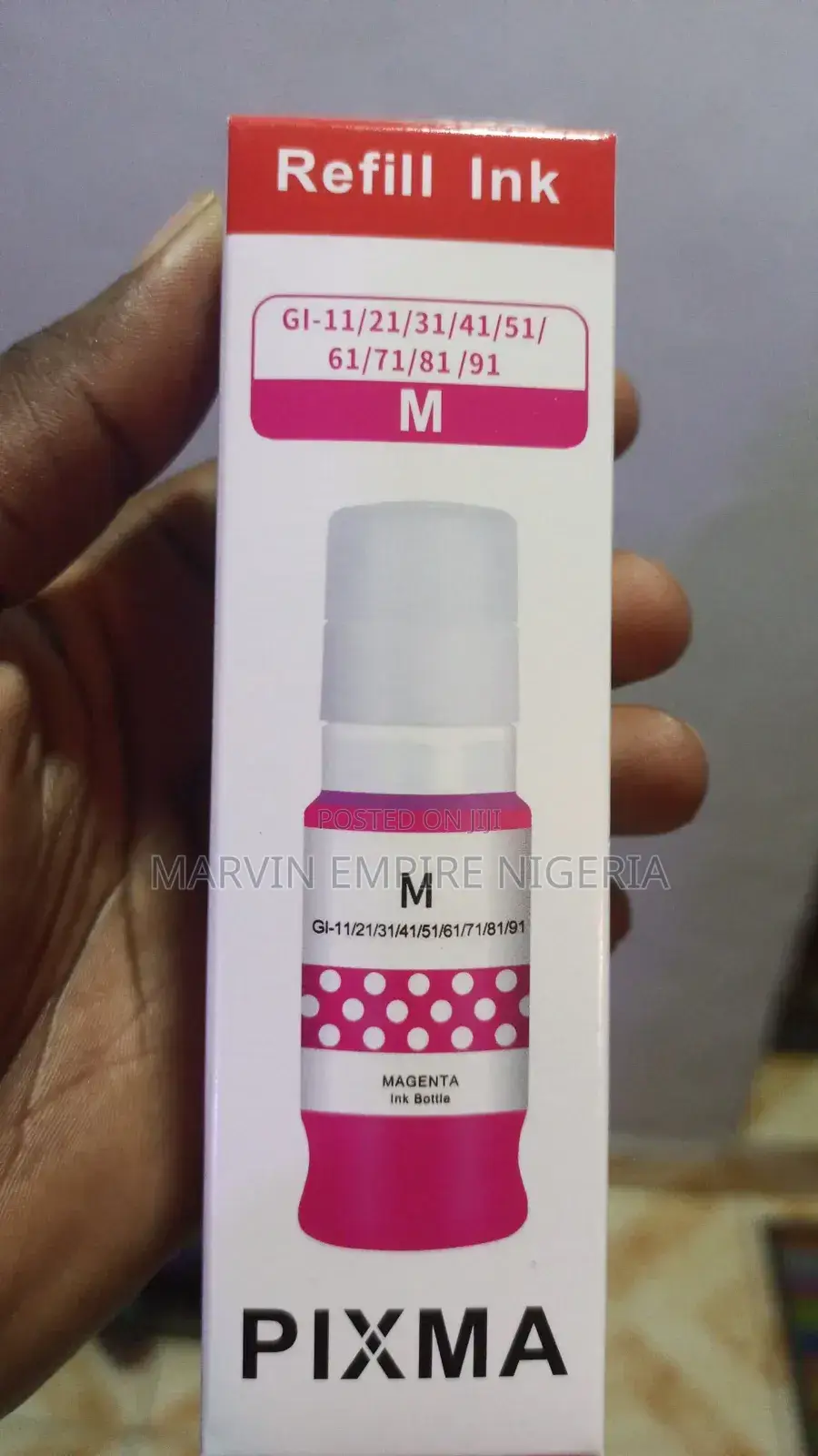 41 Ink Magenta Refill_ PIXMA G2420 G2460 G3420 G2430 Printer
