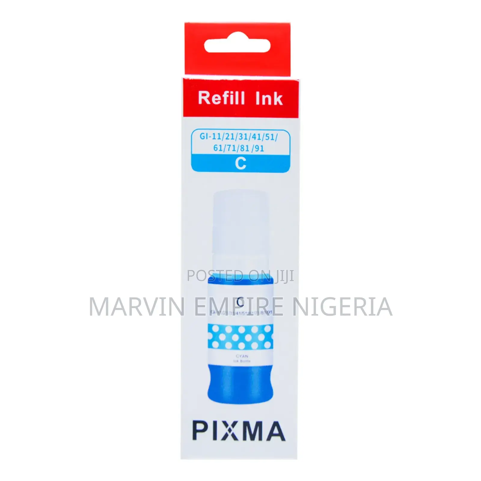 41 Ink Cyan Refill for PIXMA G2420 G2460 G3420 G2430 Printer