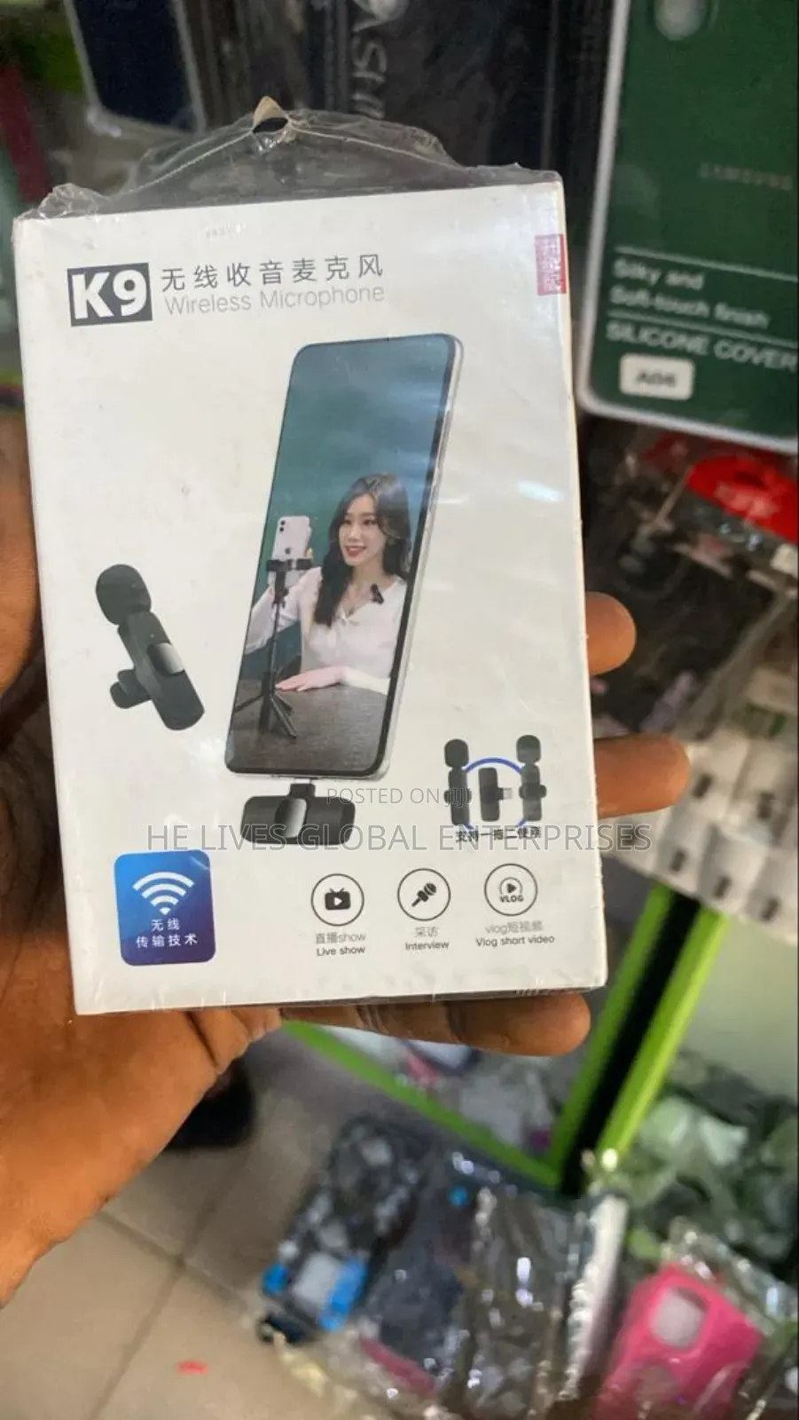 Wireless Microphone for Android and iPhone