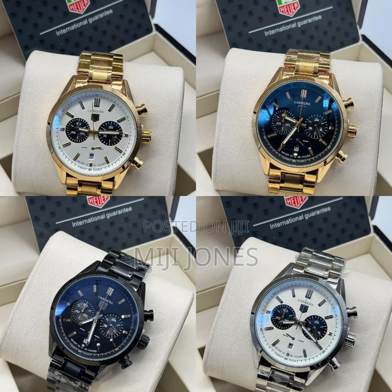 *Tagheuer Carrera Mid Grade Chronograph Chain