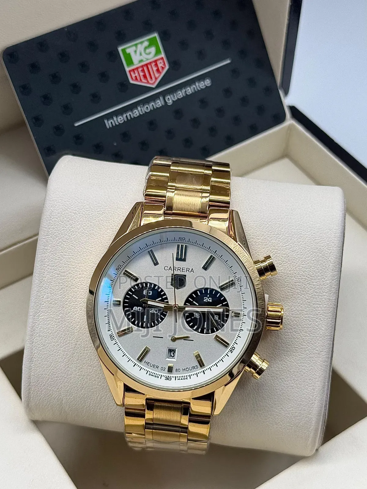 *Tagheuer Carrera Mid Grade Chronograph Chain