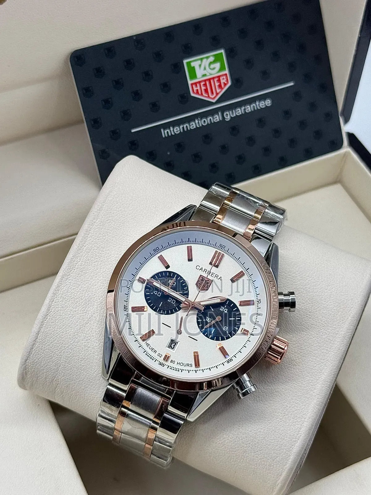 *Tagheuer Carrera Mid Grade Chronograph Chain