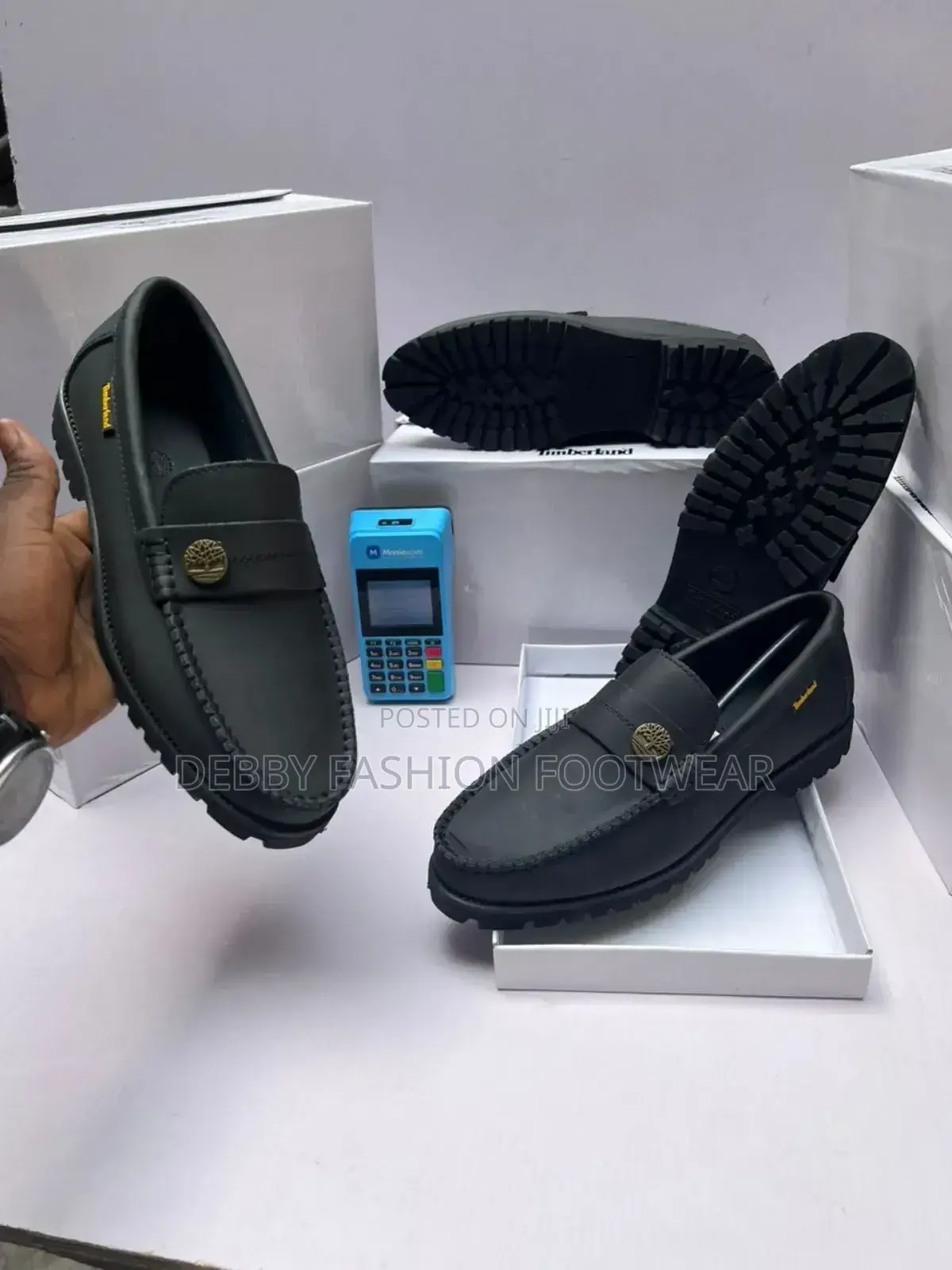 Confirm Leather Quality Loafers Timberland