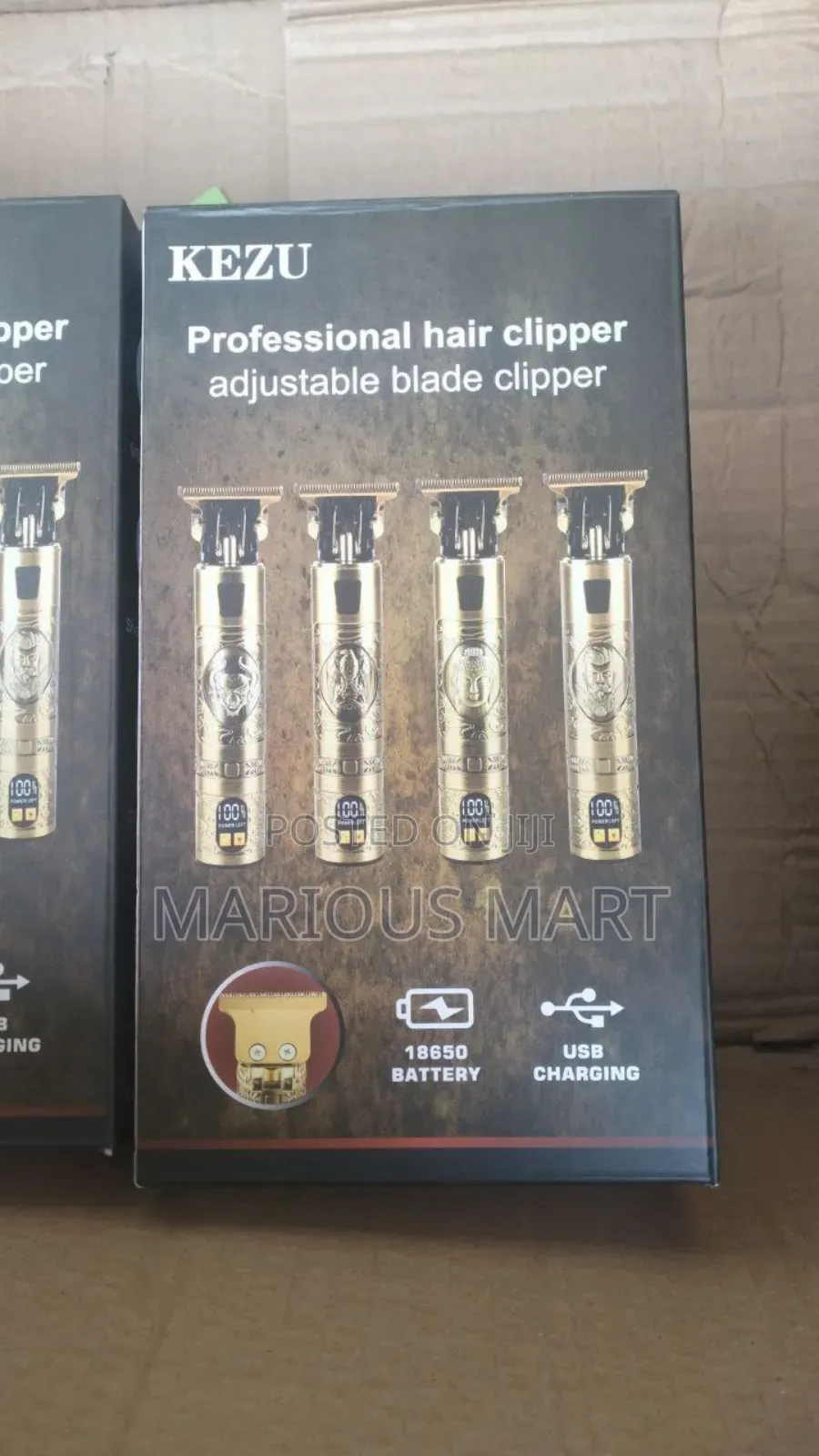 Rechargeable Hair Clipper With Led Display