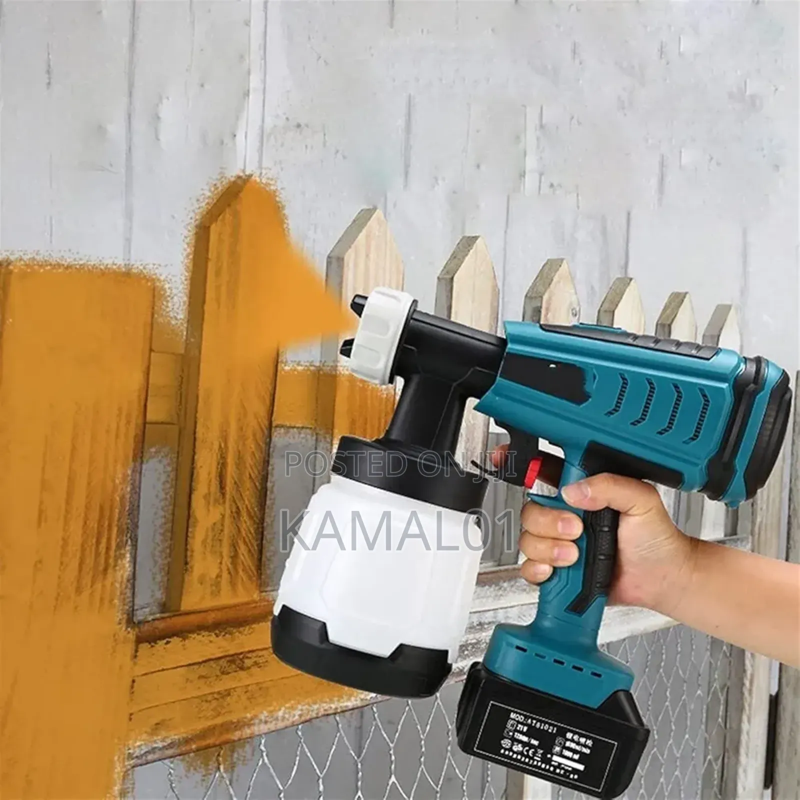 Rechargeable Paint Sprayer for Walls and Ceilings