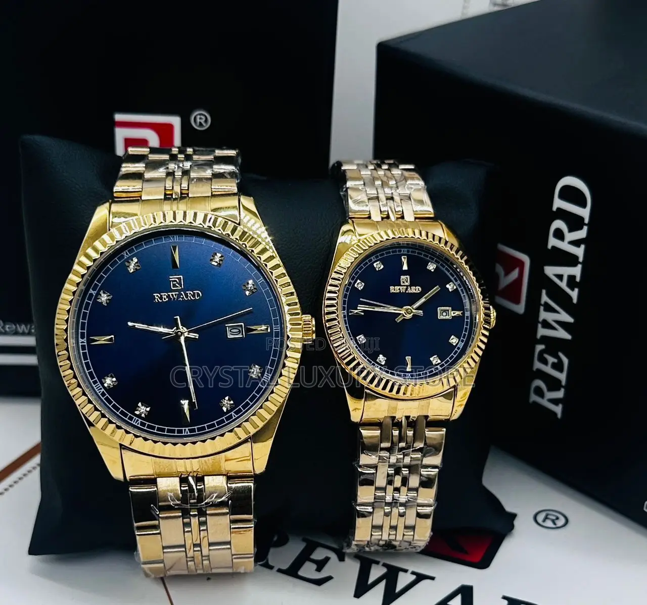 High Quality Luxury Reward Couple Set Wristwatch