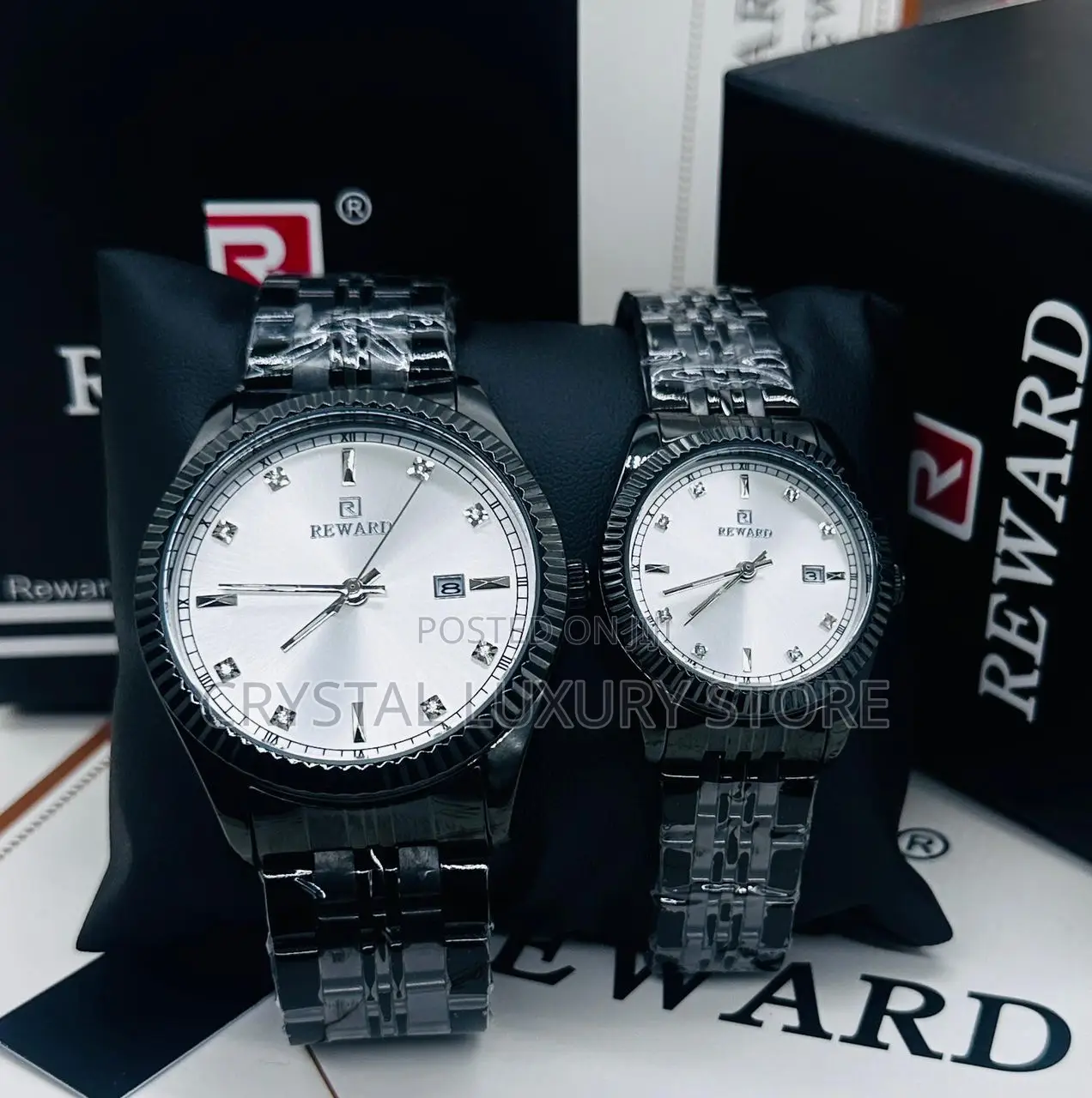 High Quality Luxury Reward Couple Set Wristwatch
