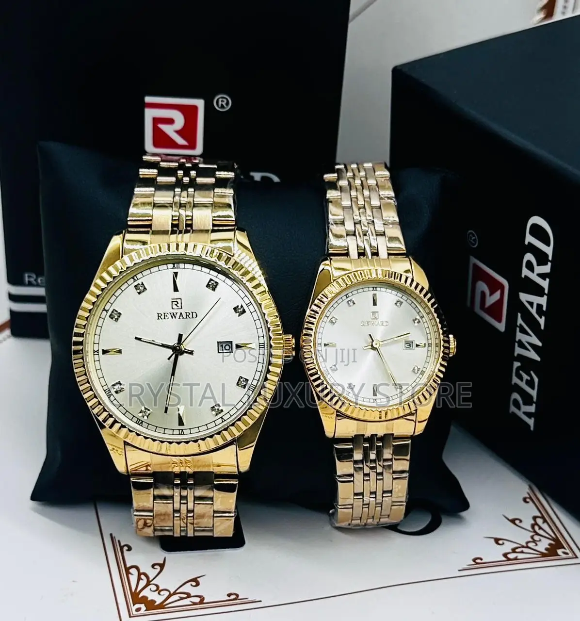 High Quality Luxury Reward Couple Set Wristwatch