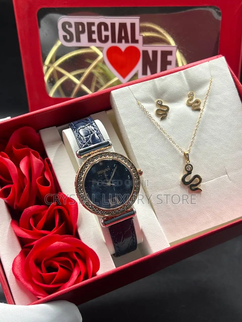 Siishan Quality Ladies Genuine Leather Wristwatch