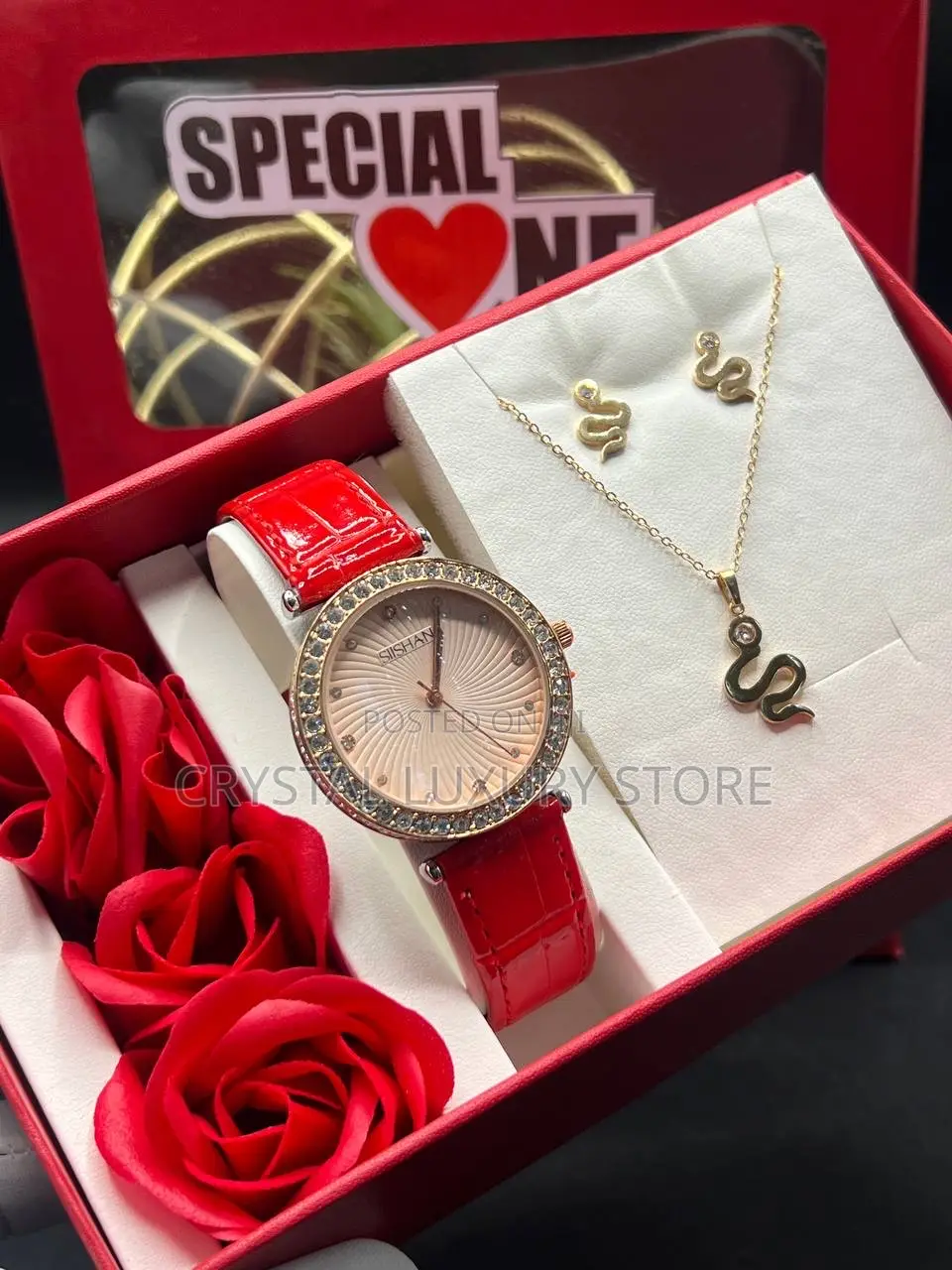 Siishan Quality Ladies Genuine Leather Wristwatch