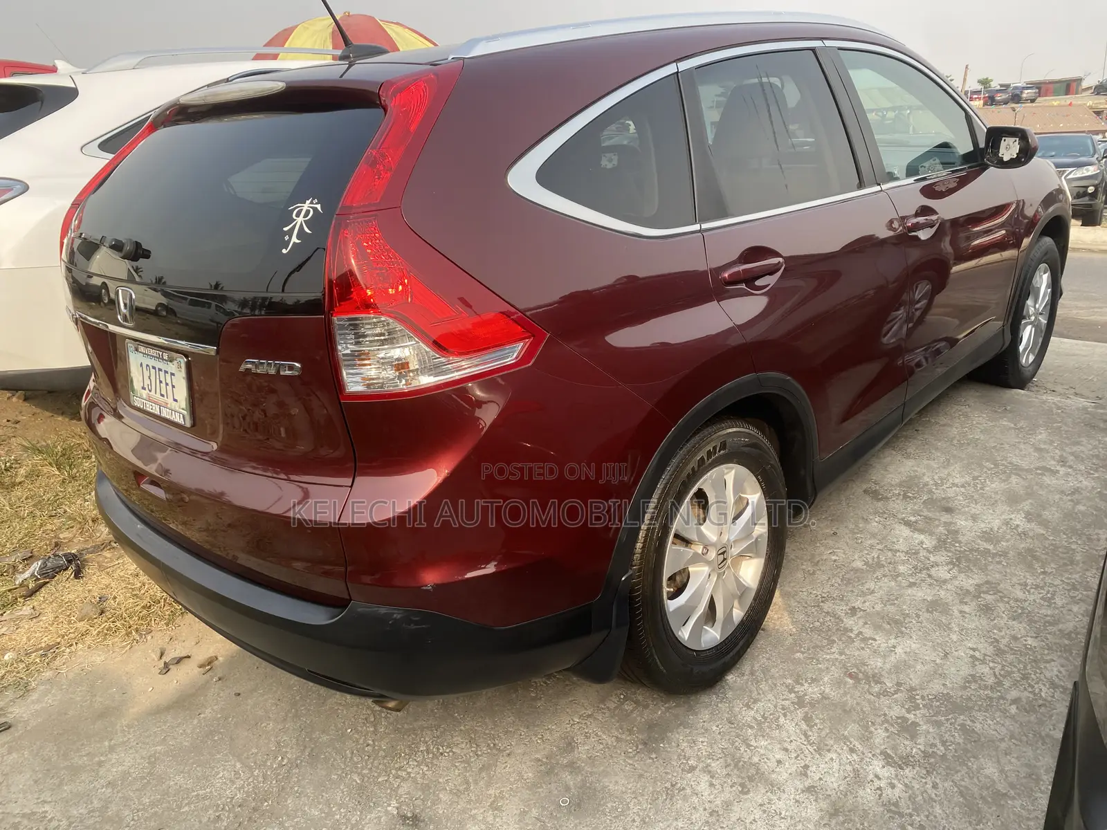 Honda CR-V 2012 Red