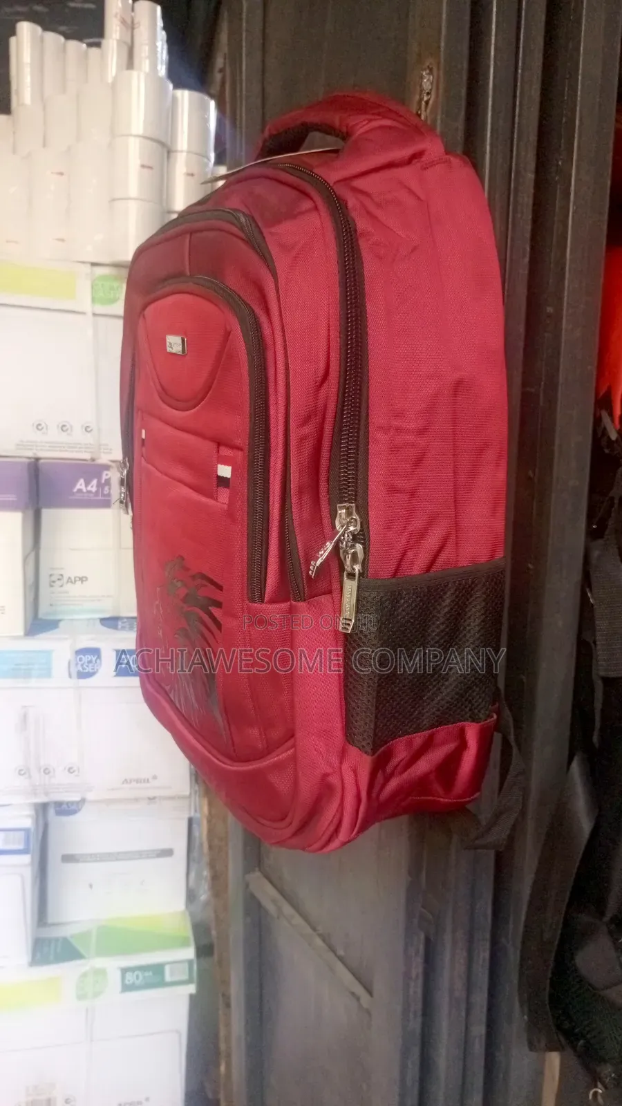 Tiger Head Backpack