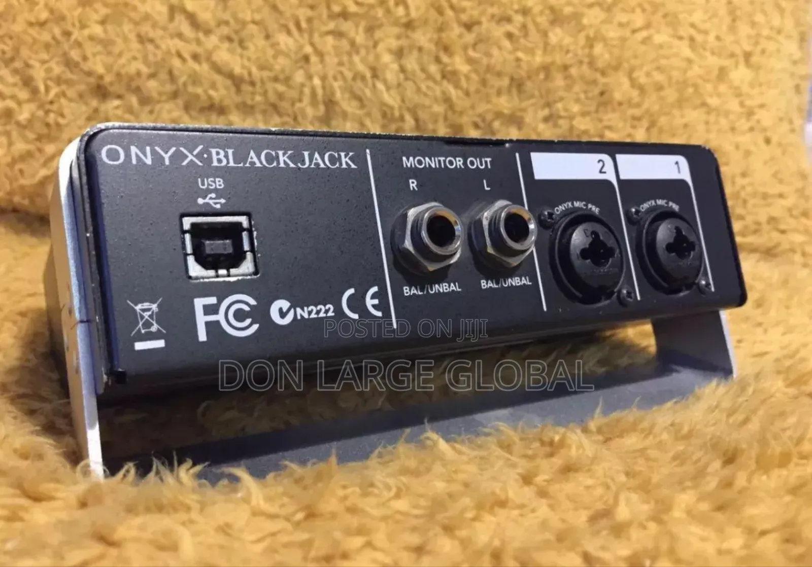 Onyx Blqckjack 2×2 Siund Card