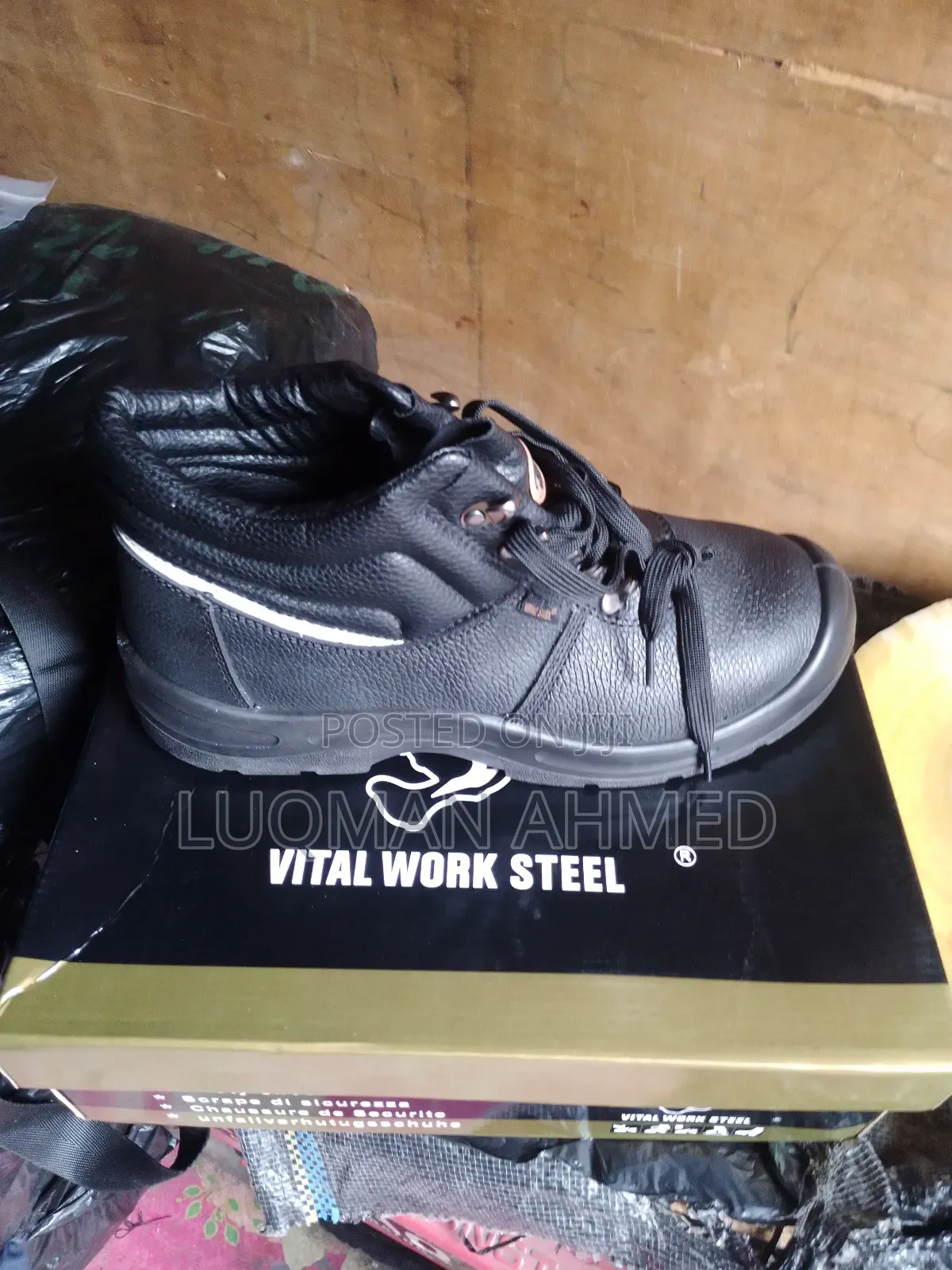 Vital Work Steel Safety Boot