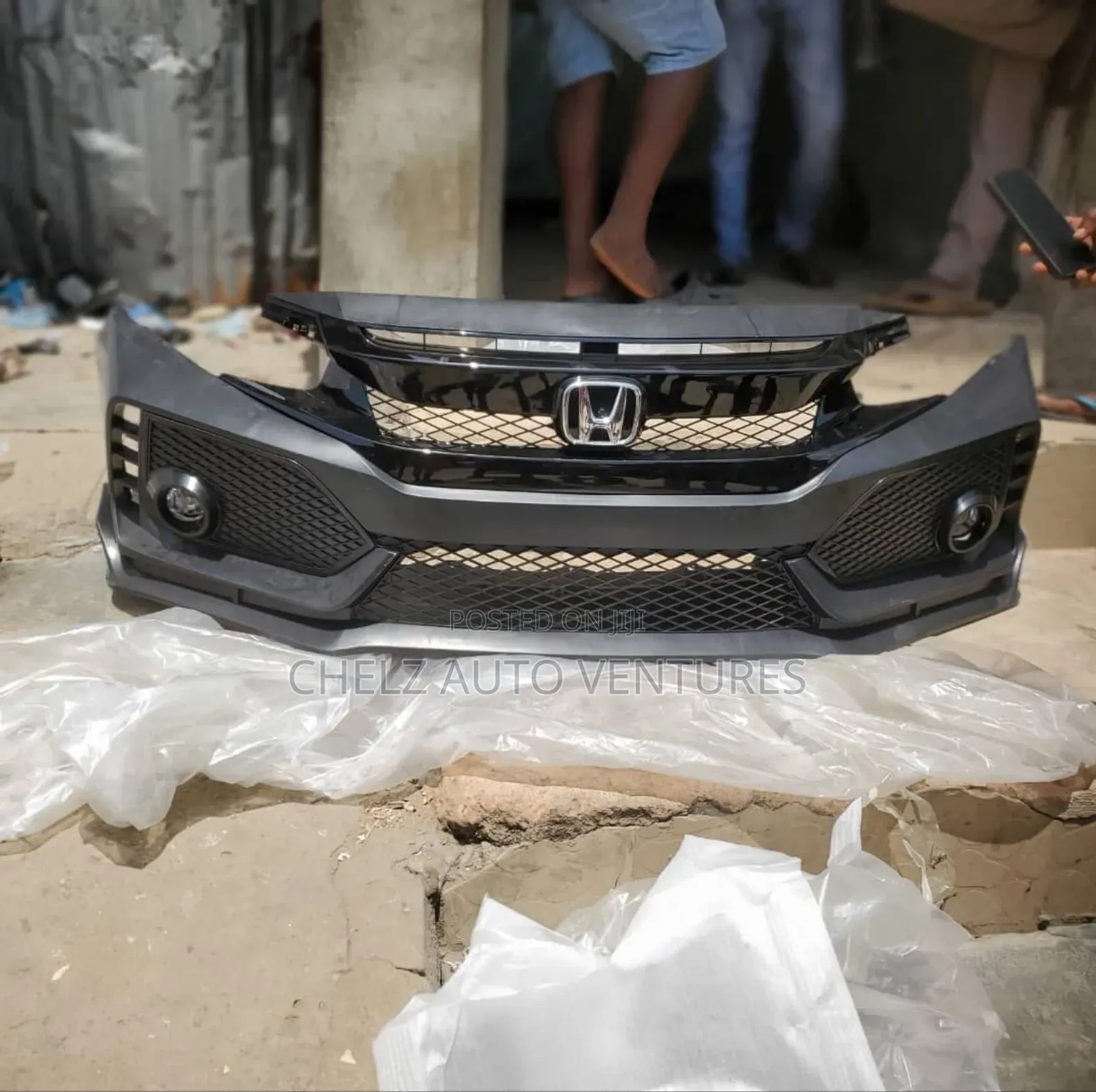 Complete Front Bumper 2018 Honda Civic Sports Edition