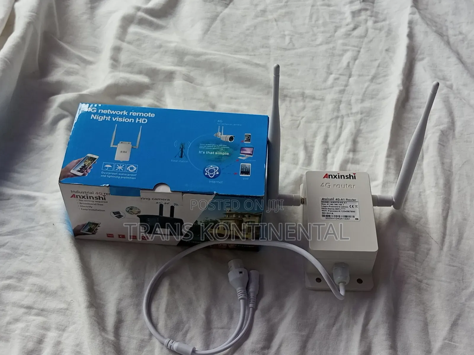 Low Battery Solar 4g Router Outdoor 30w