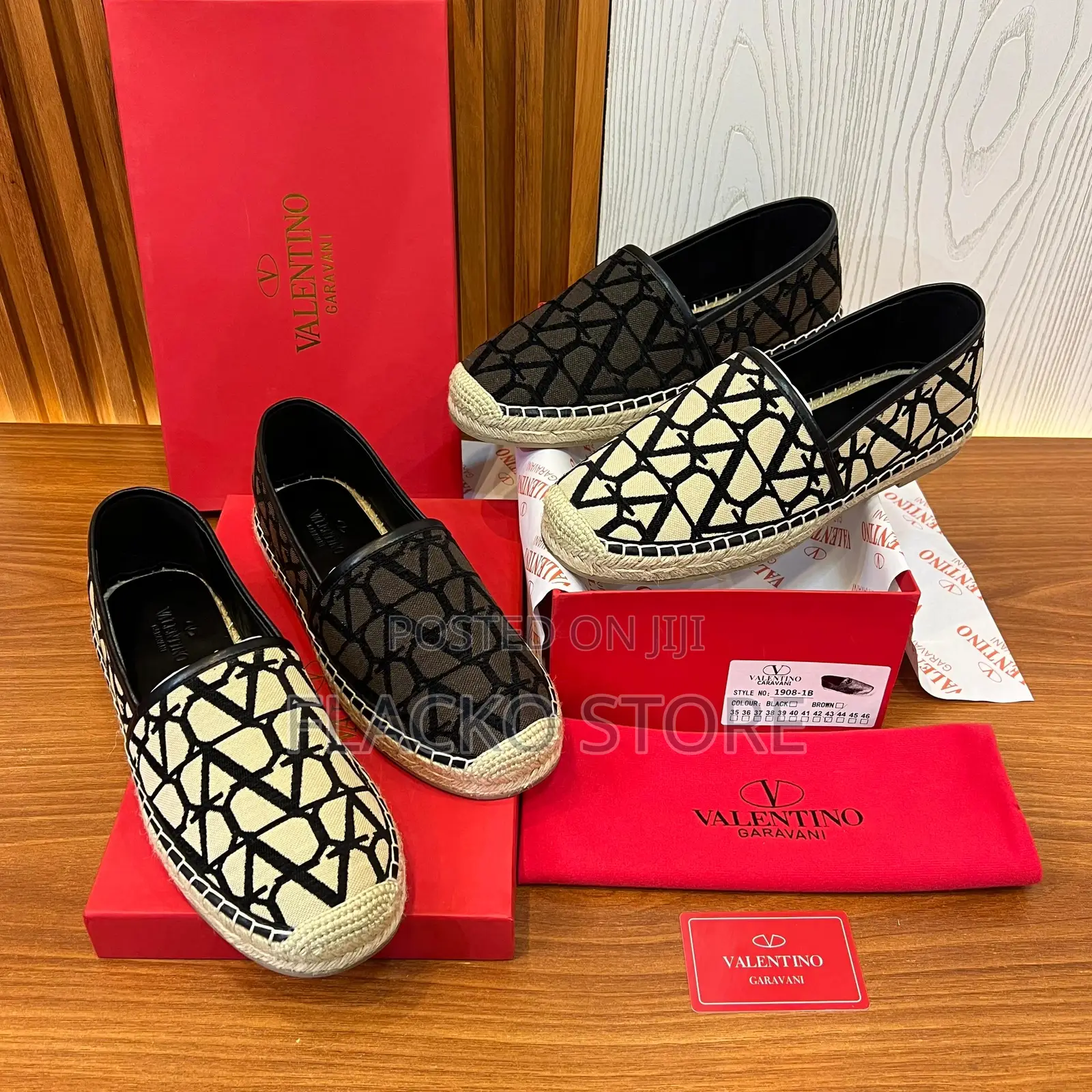 Original Valentino Garavani Espadrilles Casual Shoes