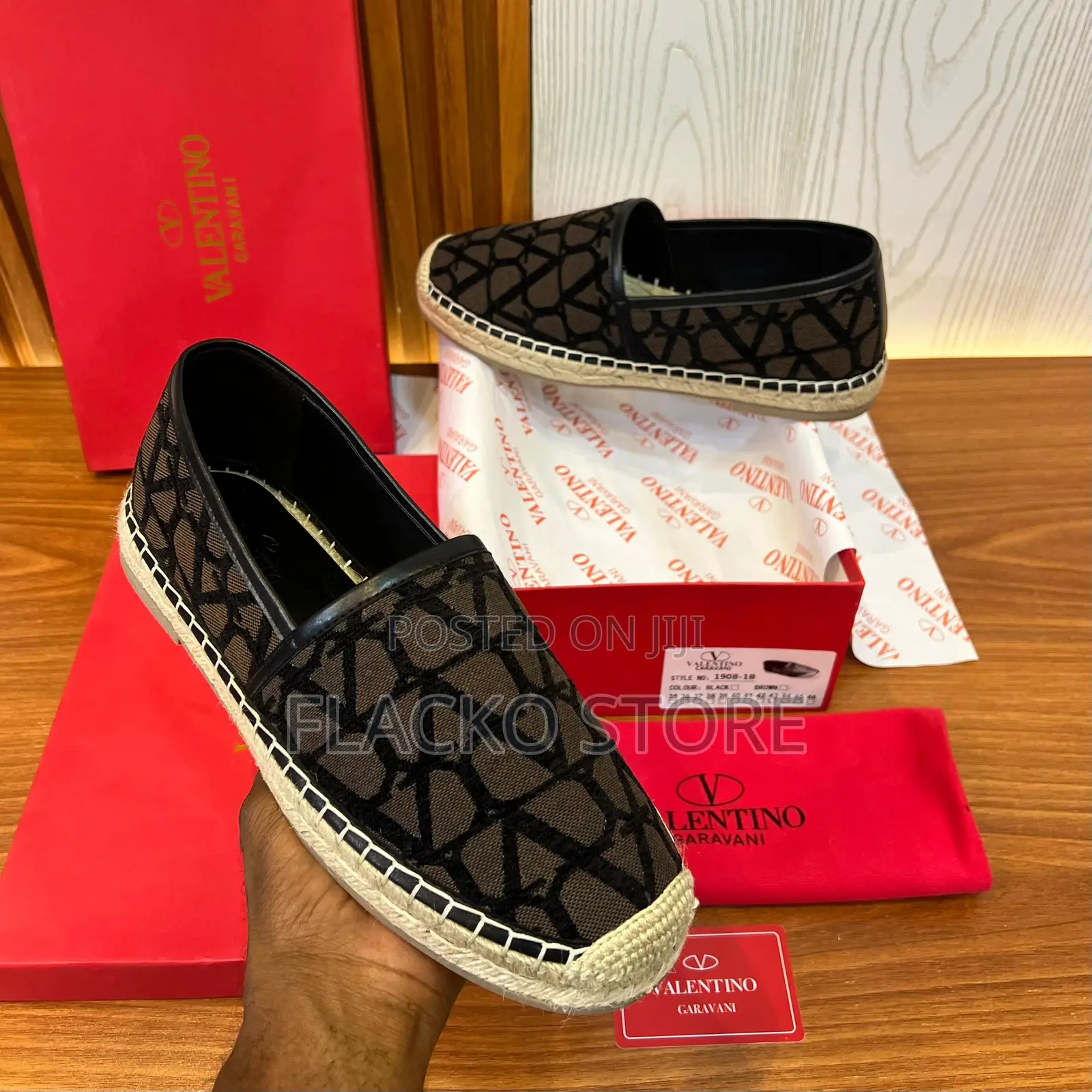 Original Valentino Garavani Espadrilles Casual Shoes