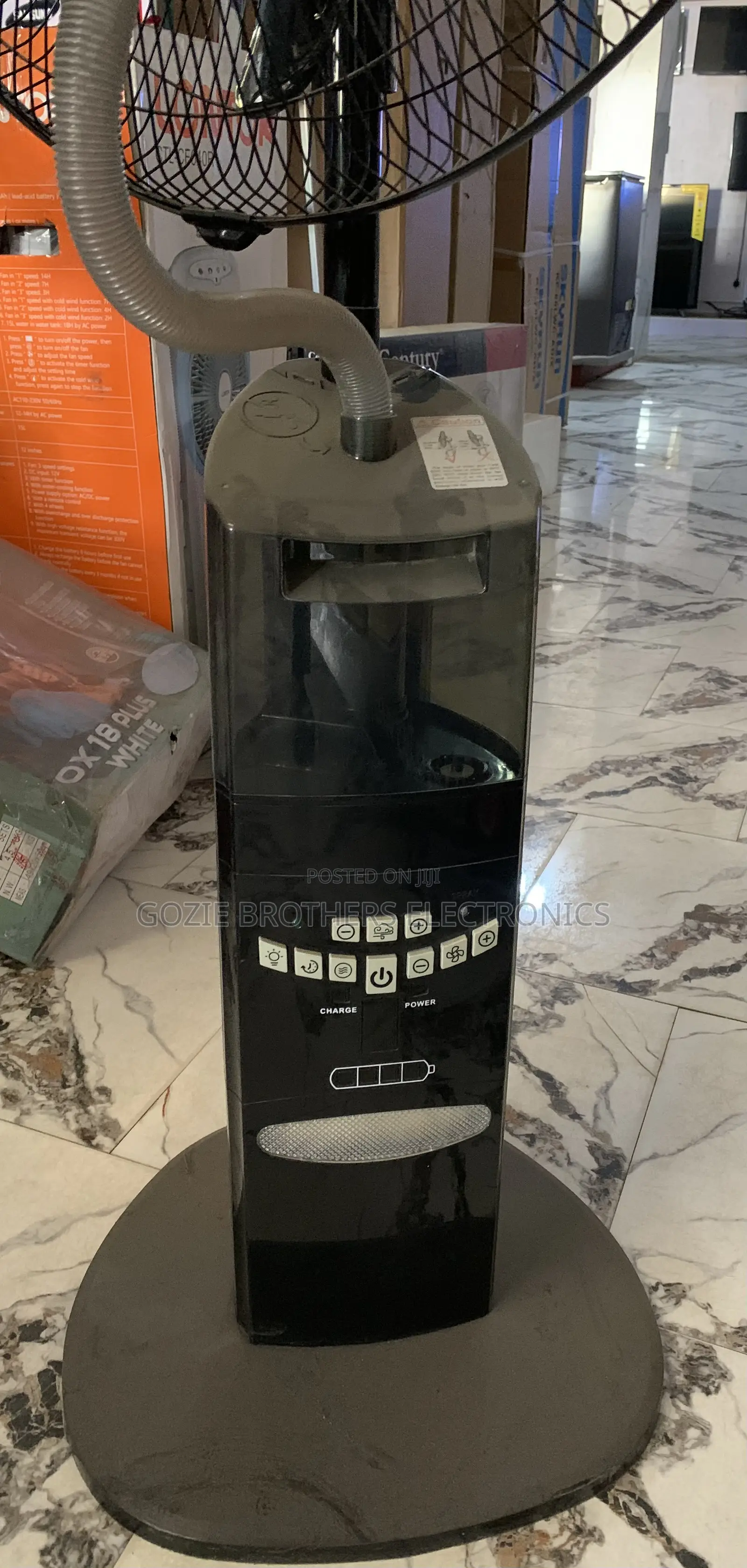 Century 18inches Water and Rechargeable Stand Fan (Mist Fan)