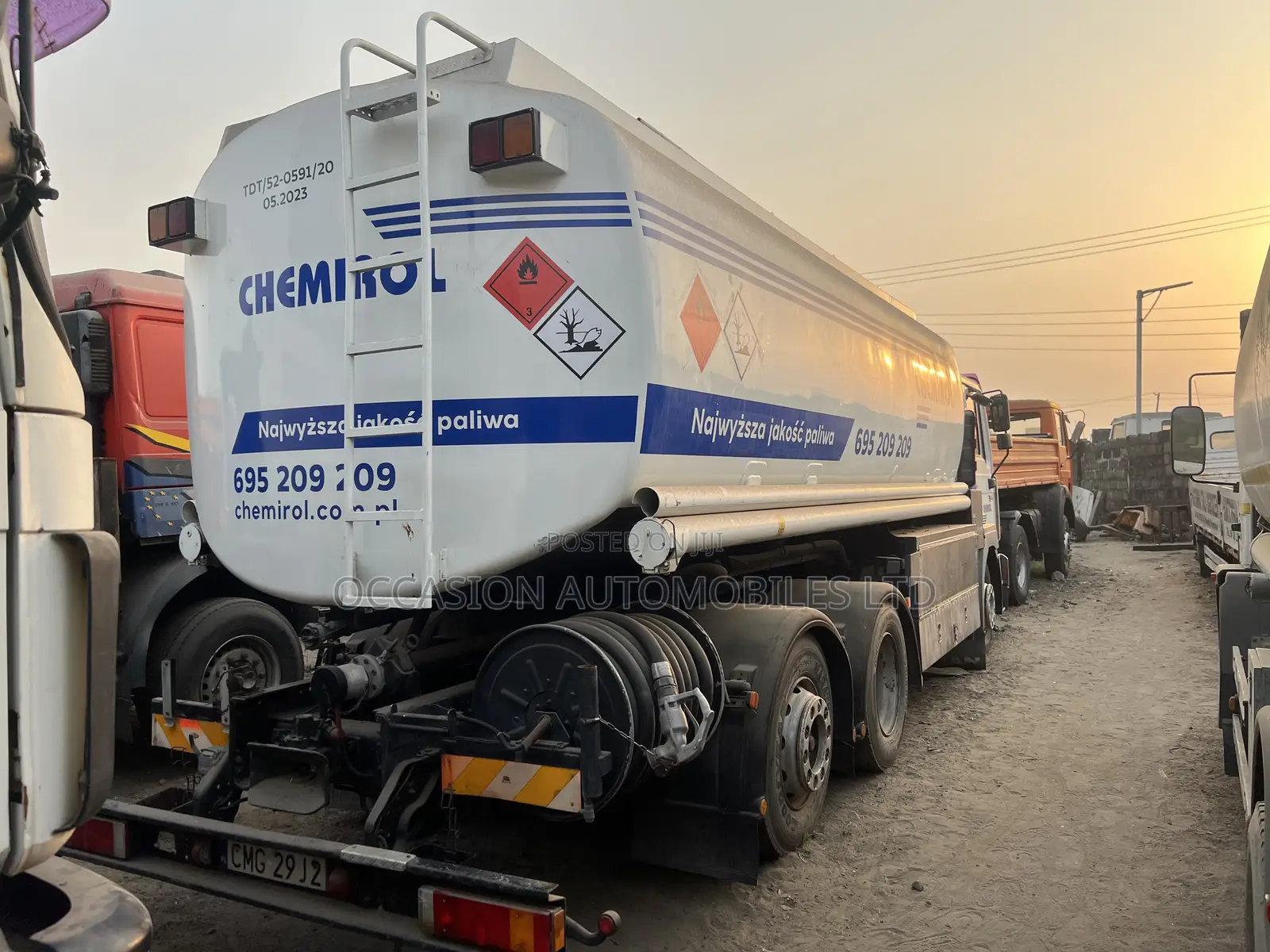 MAN Diesel Tanker Truck