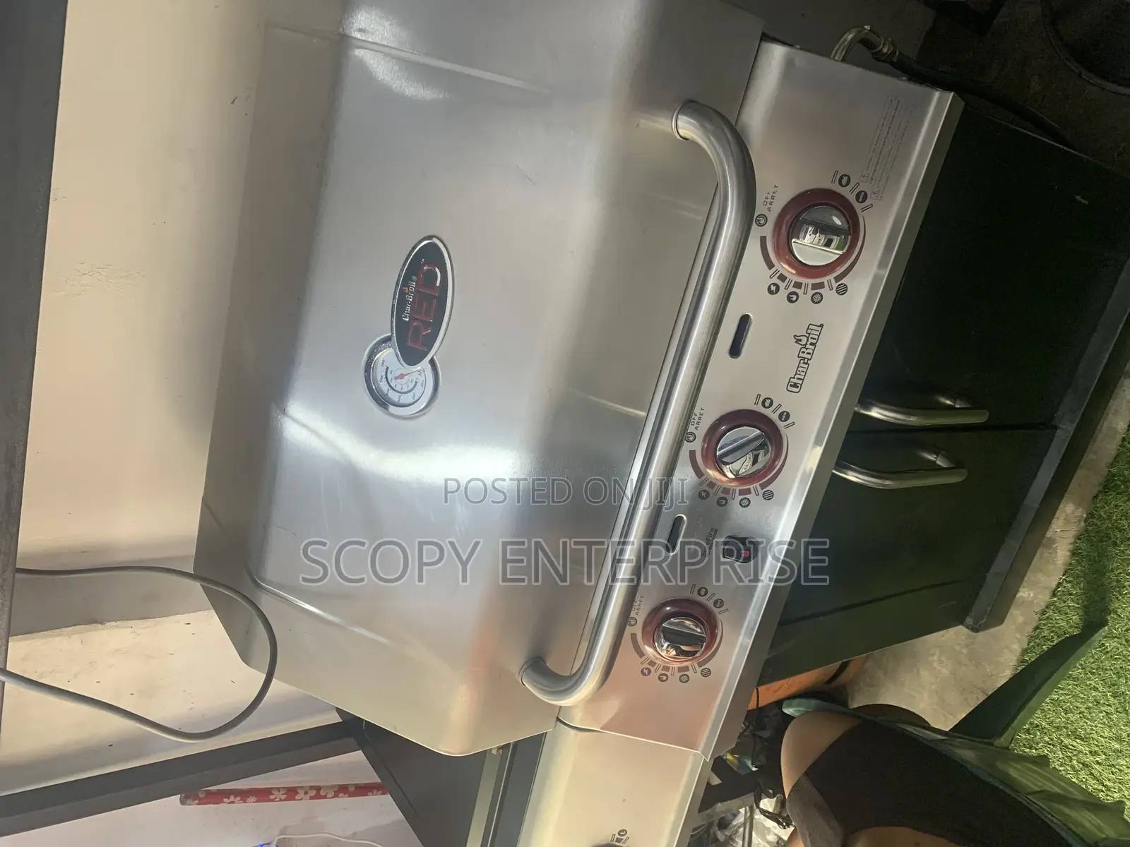 Gas and Charcoal Barbecue Machine