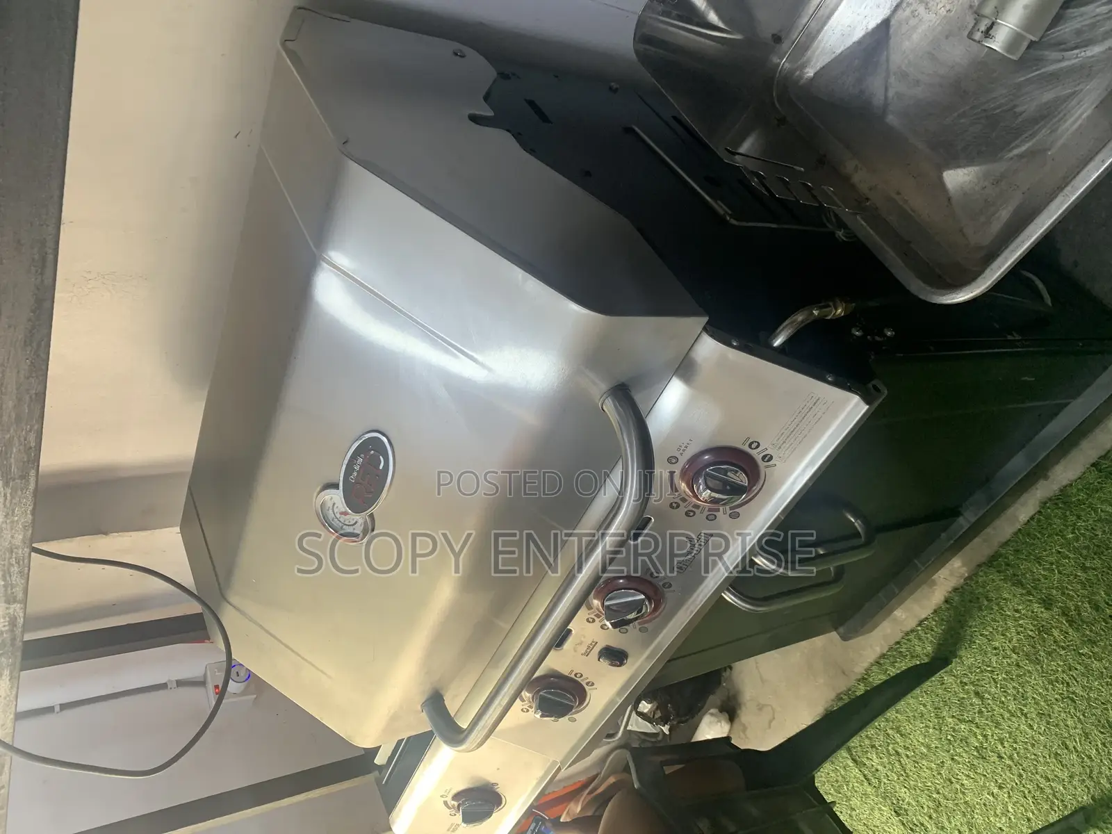 Gas and Charcoal Barbecue Machine