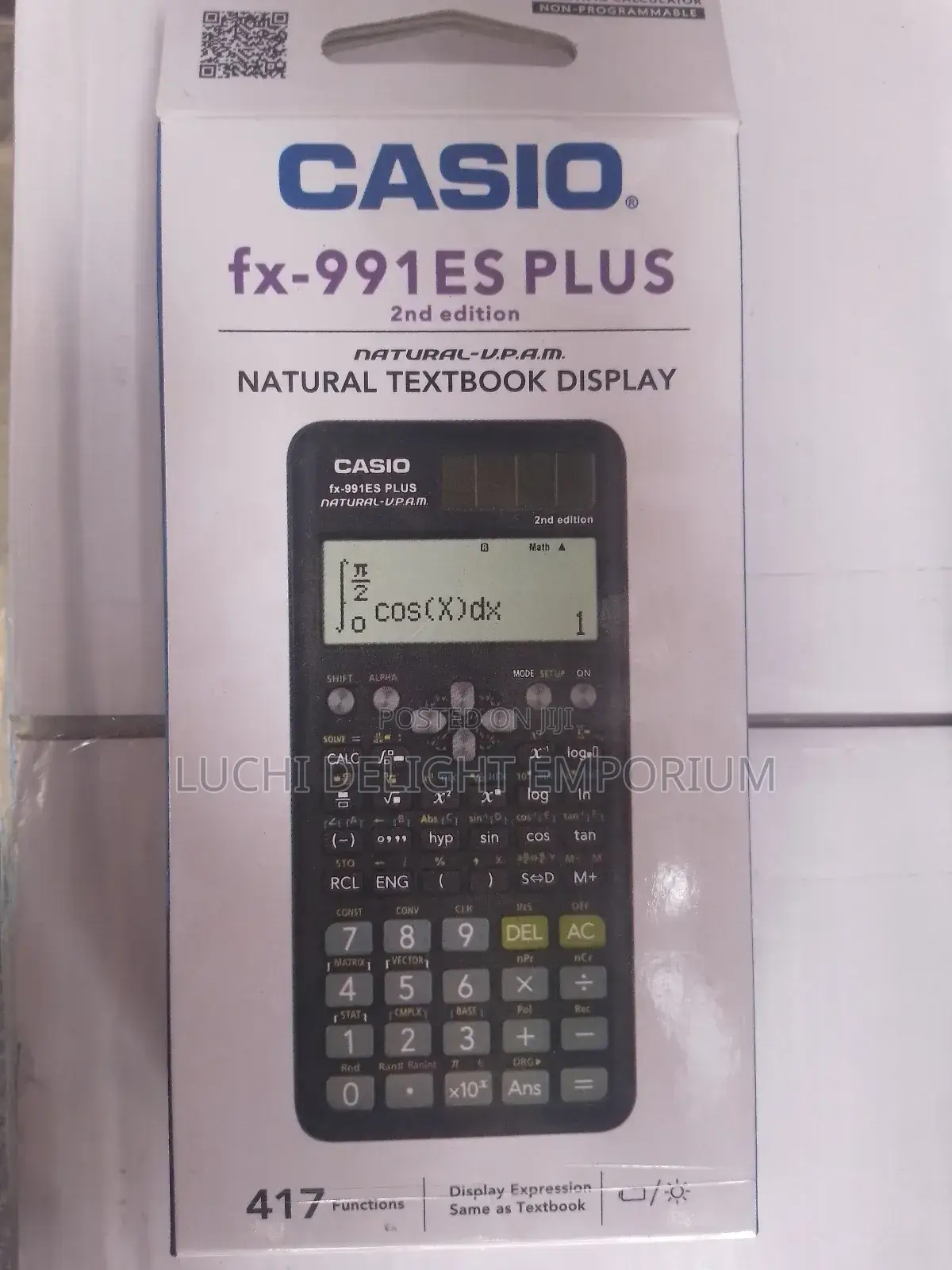 Casio Fx -991 Es Plus Scientific Calculator With Natural V.P.A.M