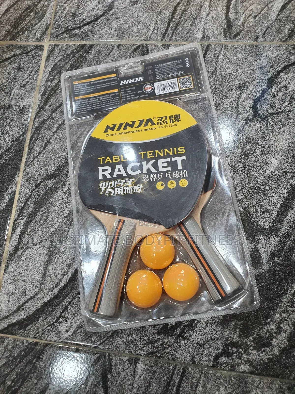 Brand New Ninja Table Tennis Bat