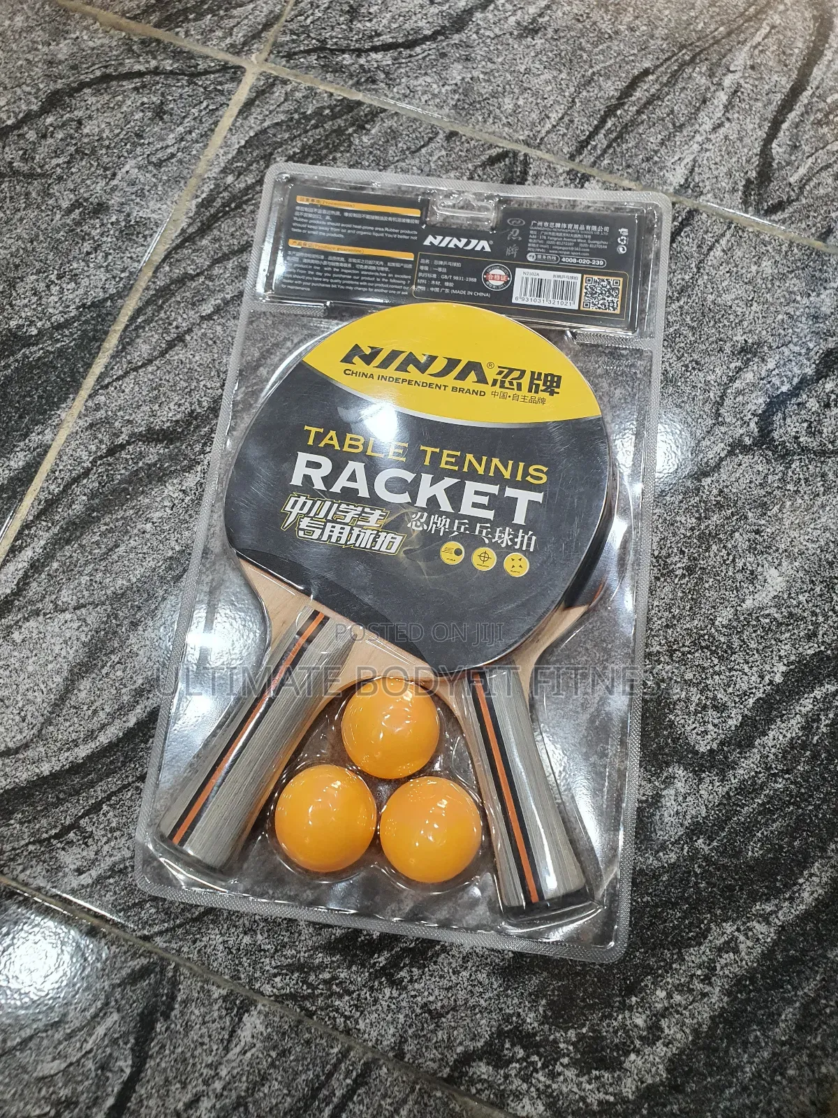 Brand New Ninja Table Tennis Bat