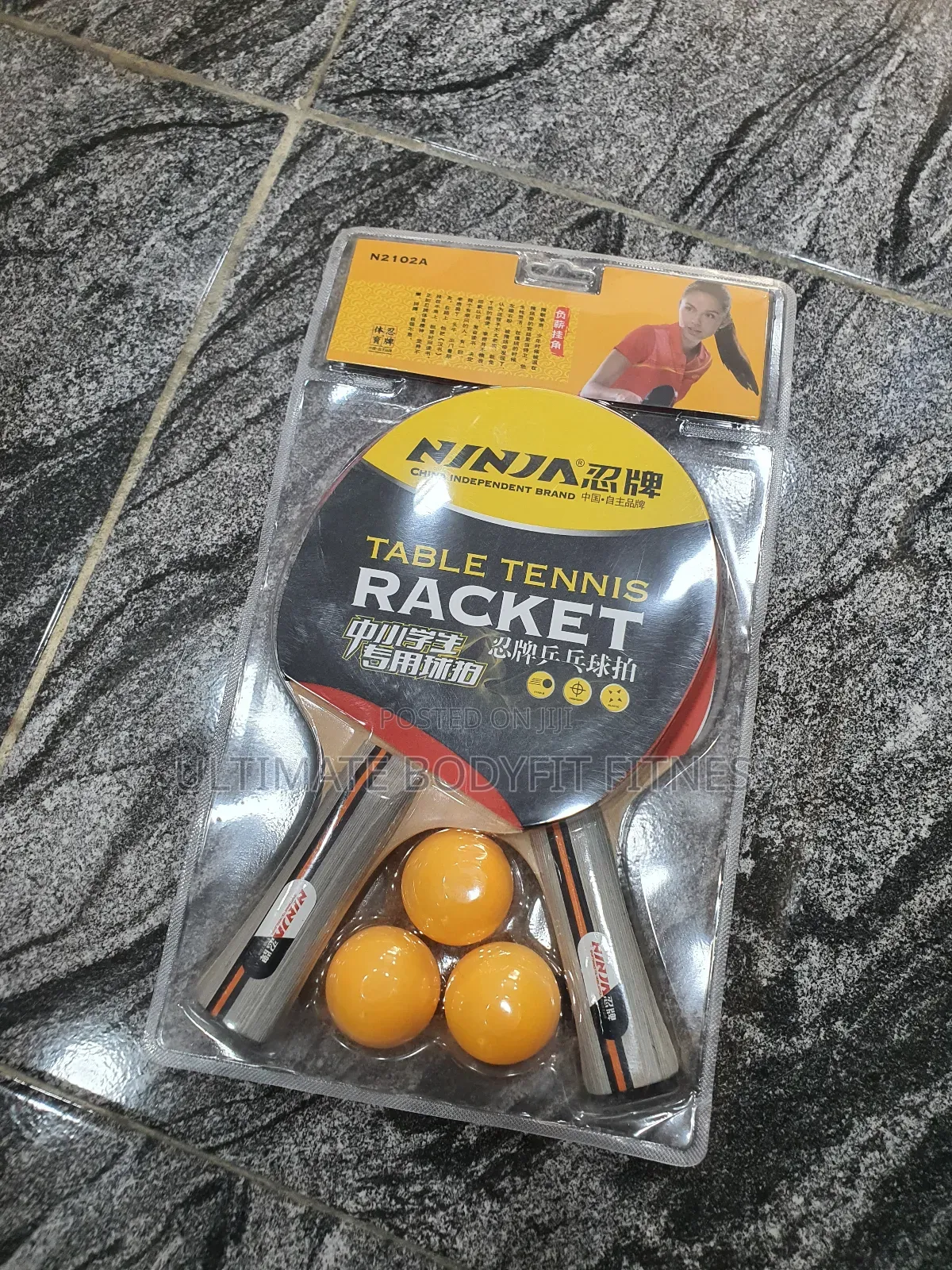 Brand New Ninja Table Tennis Bat