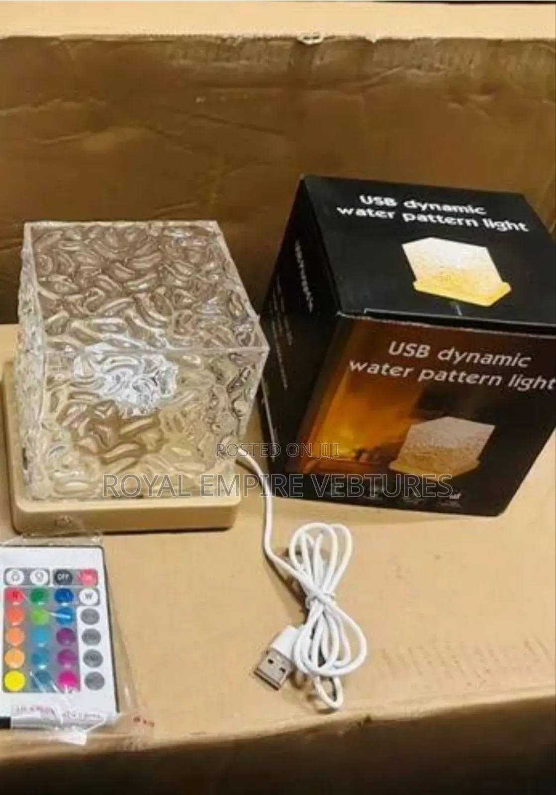 Beautiful Crystal Ambient Lamp