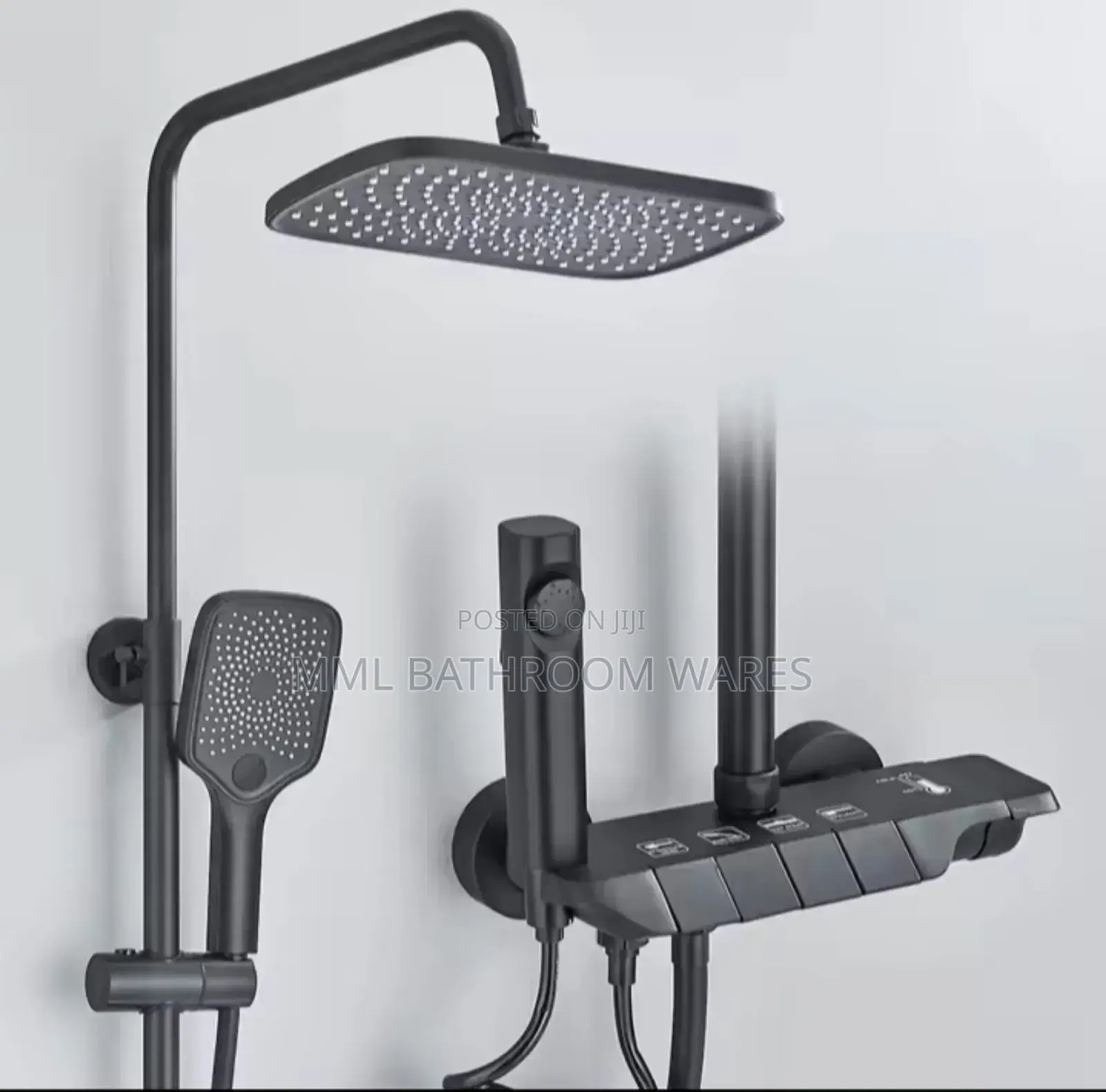 4-Way Piano Shower With Bidet Spray