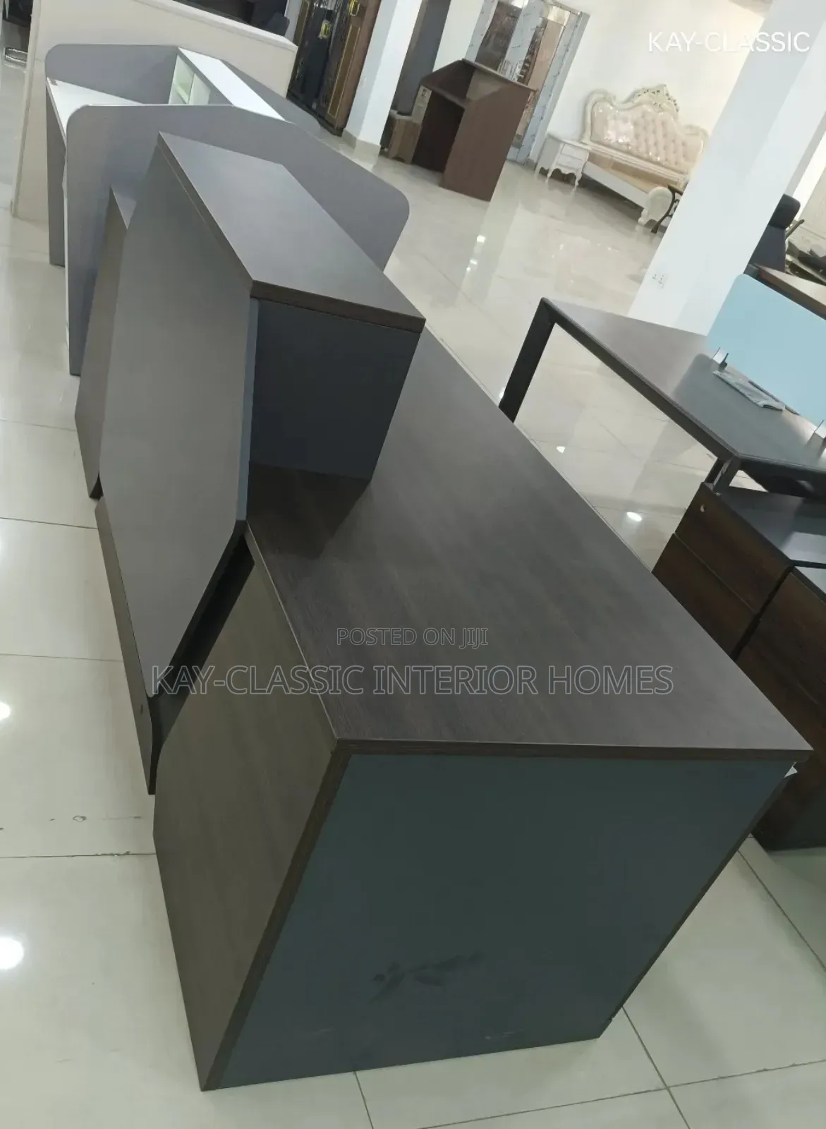 Two in One Receptionist Desks With Door and Drowers