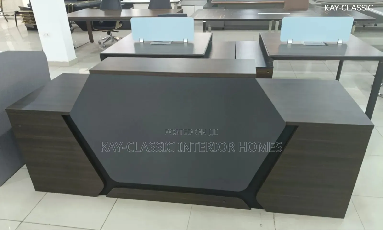 Two in One Receptionist Desks With Door and Drowers
