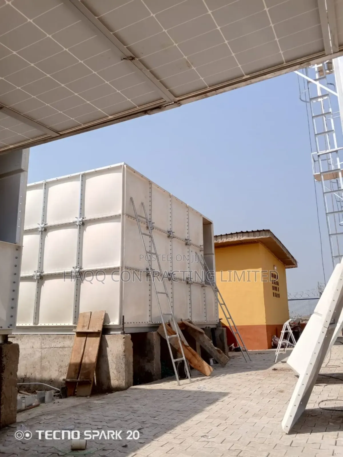 Fibreglass FRP, GRP Water Storage Tank Professionals