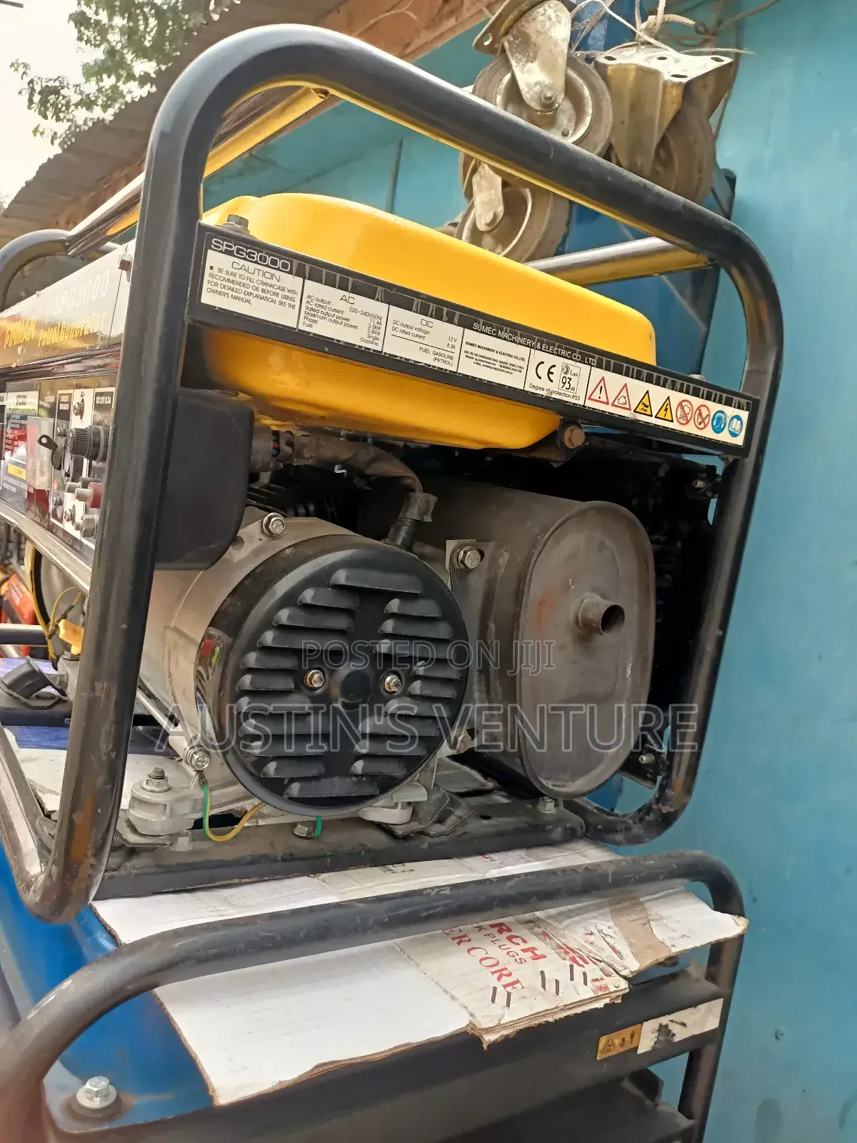 Used Spg3000 Manual Start Firman Generator