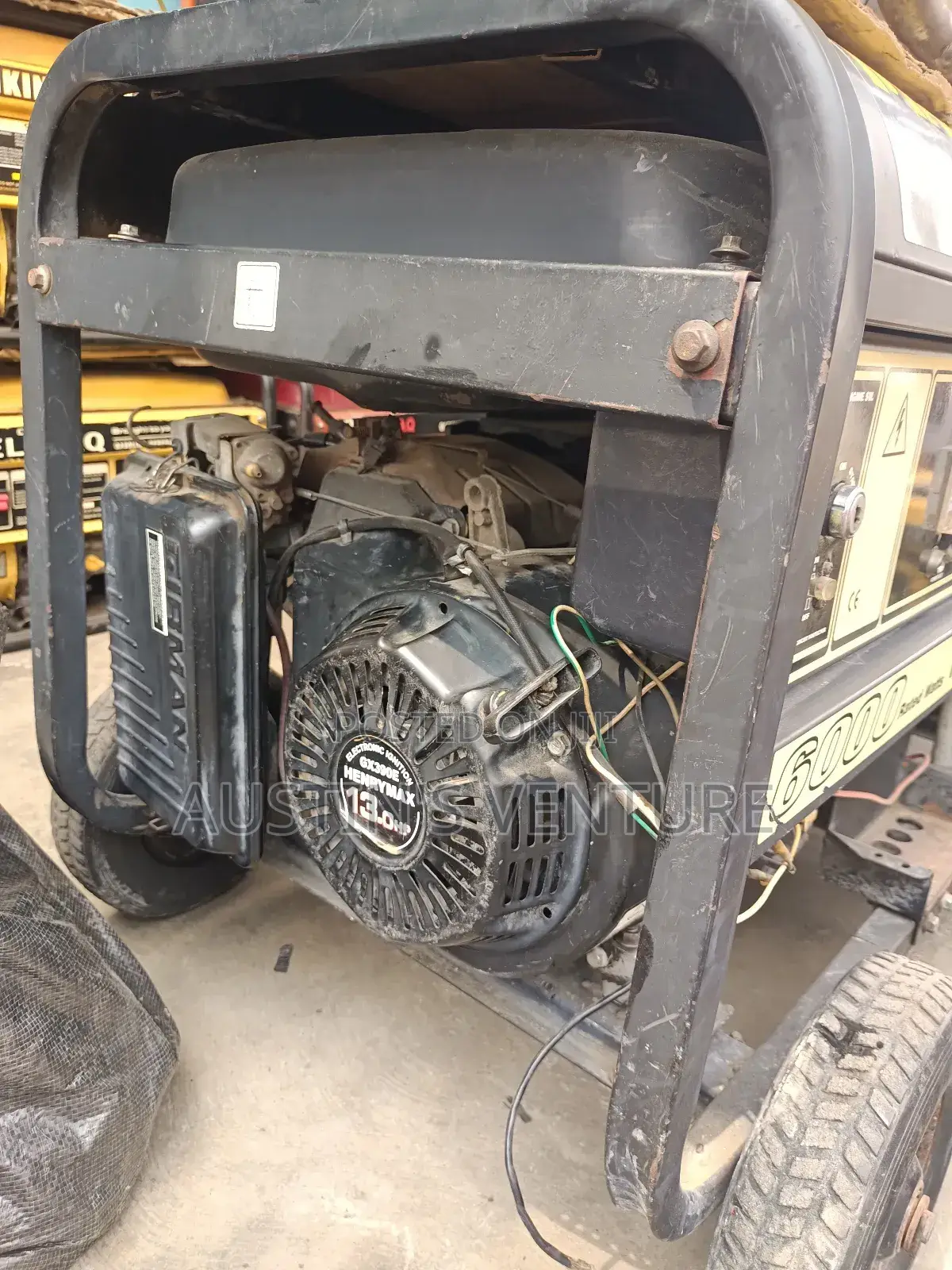 Used 6.5kva Sumec Firman Generator