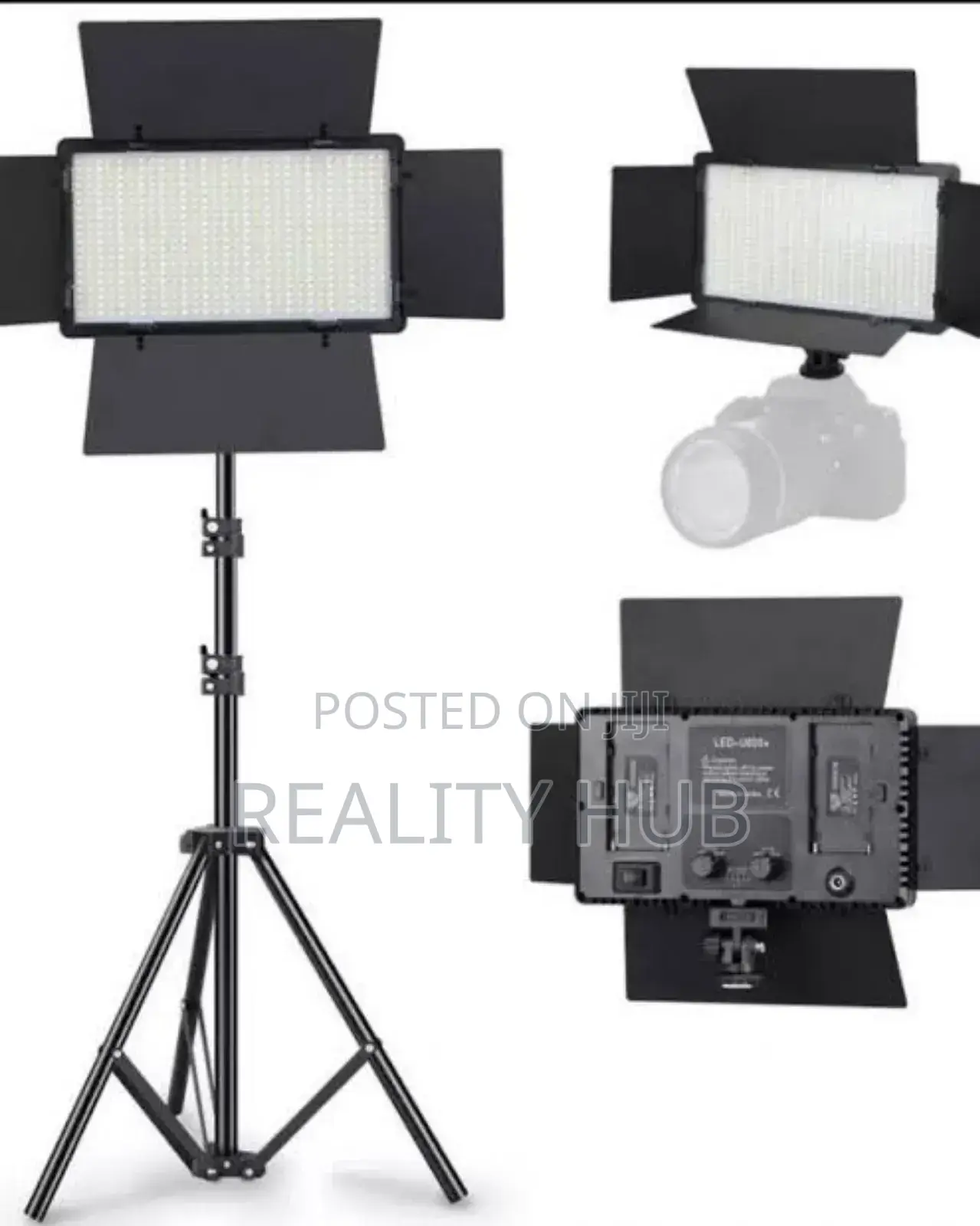 Pro Led 600 Photo and Video White Lightkit With 2.1mtripod