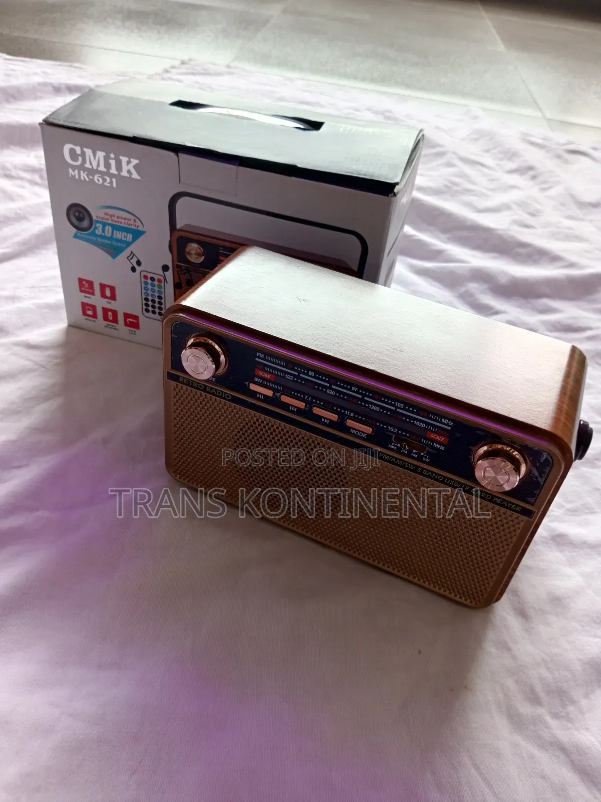 Fm/Am/Sw 3 Band/Bt- Speaker/Usb/Tf/Aux Radio