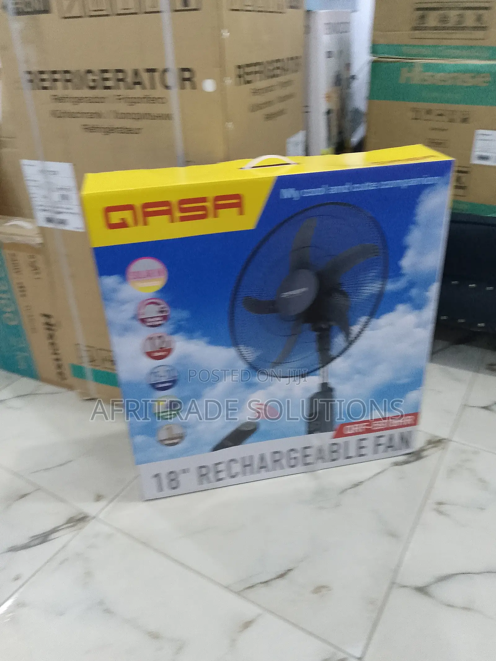 Smart Rechargable Qasa 18inches Fan