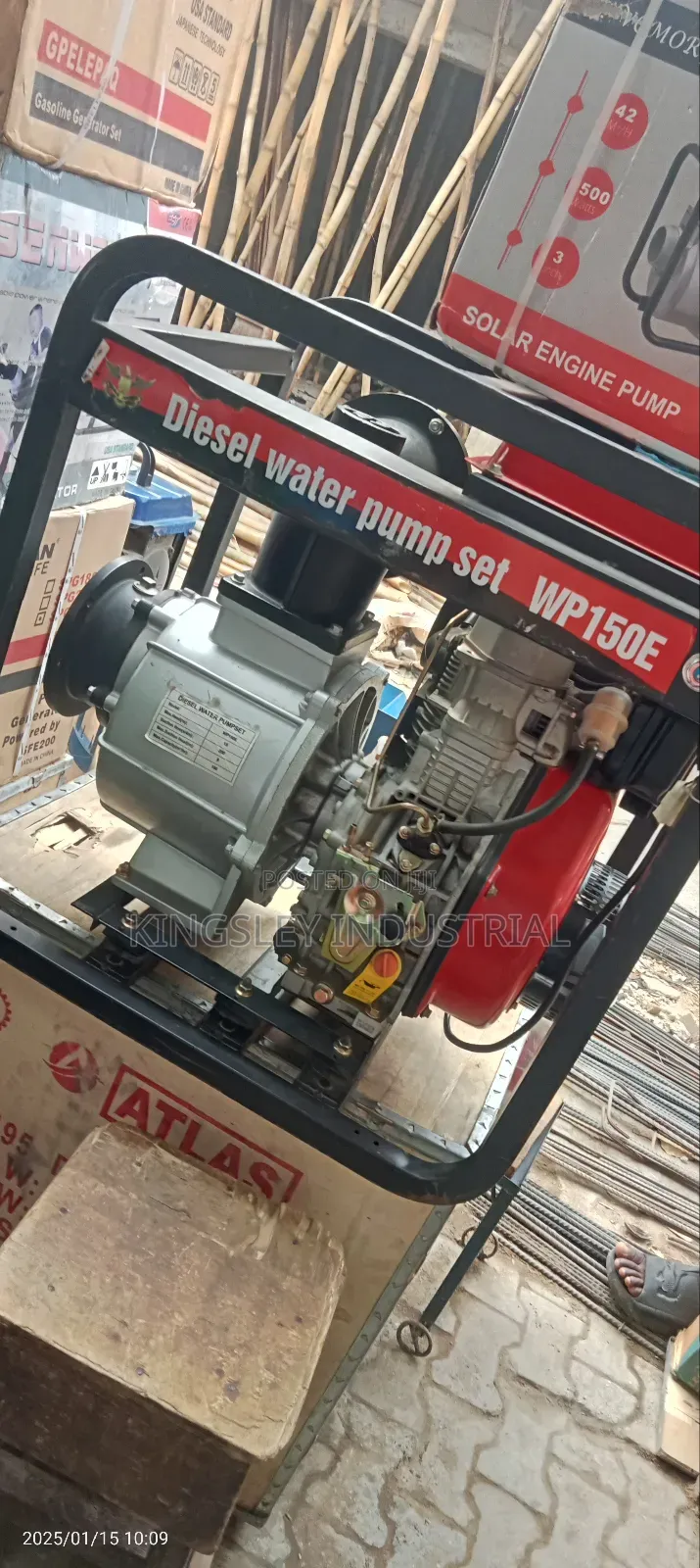 High Pressure Diesel Engine Water Pump 20hp 6''inches