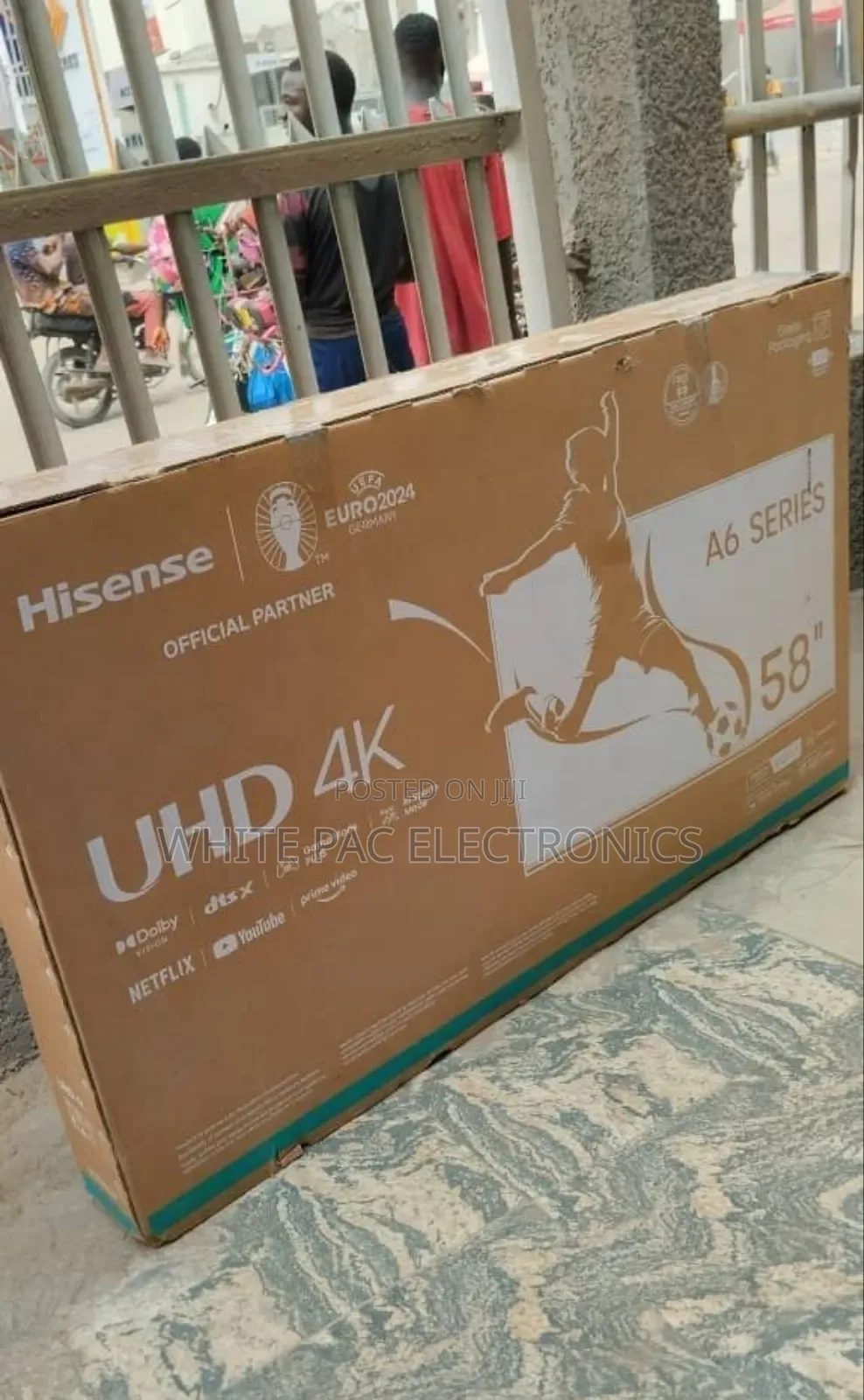 Original>Hisense Uhd Smart Tv 58"Inch 58a6n Netflix,Youtube