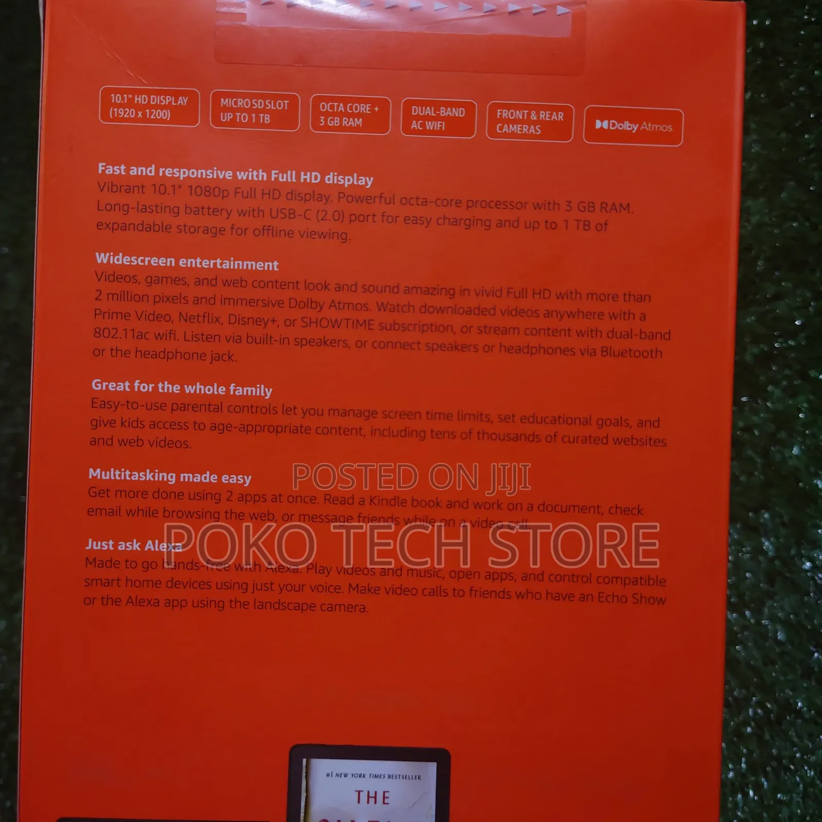 New Amazon Fire HD 10 32 GB Black