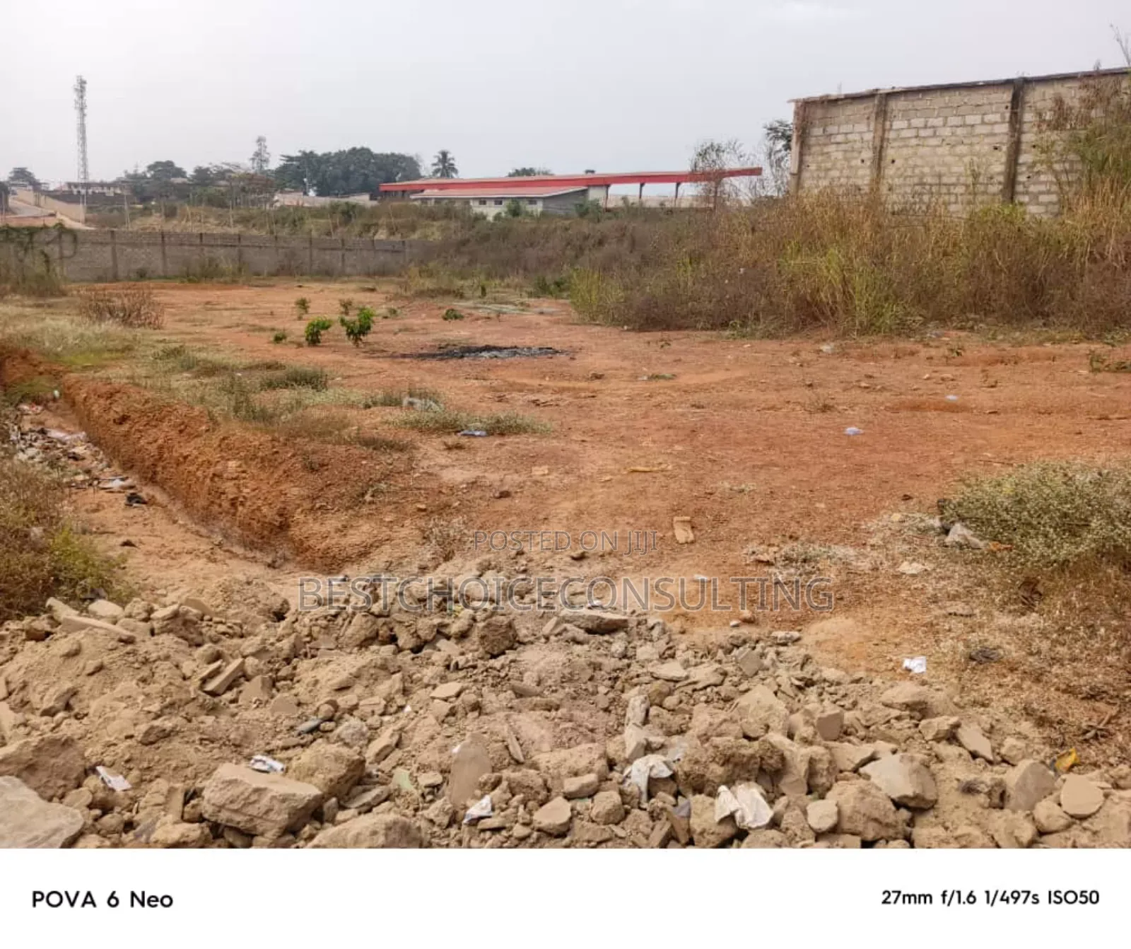 A 4000sqm Land at Iyaganku Gra Beside Tennis Club