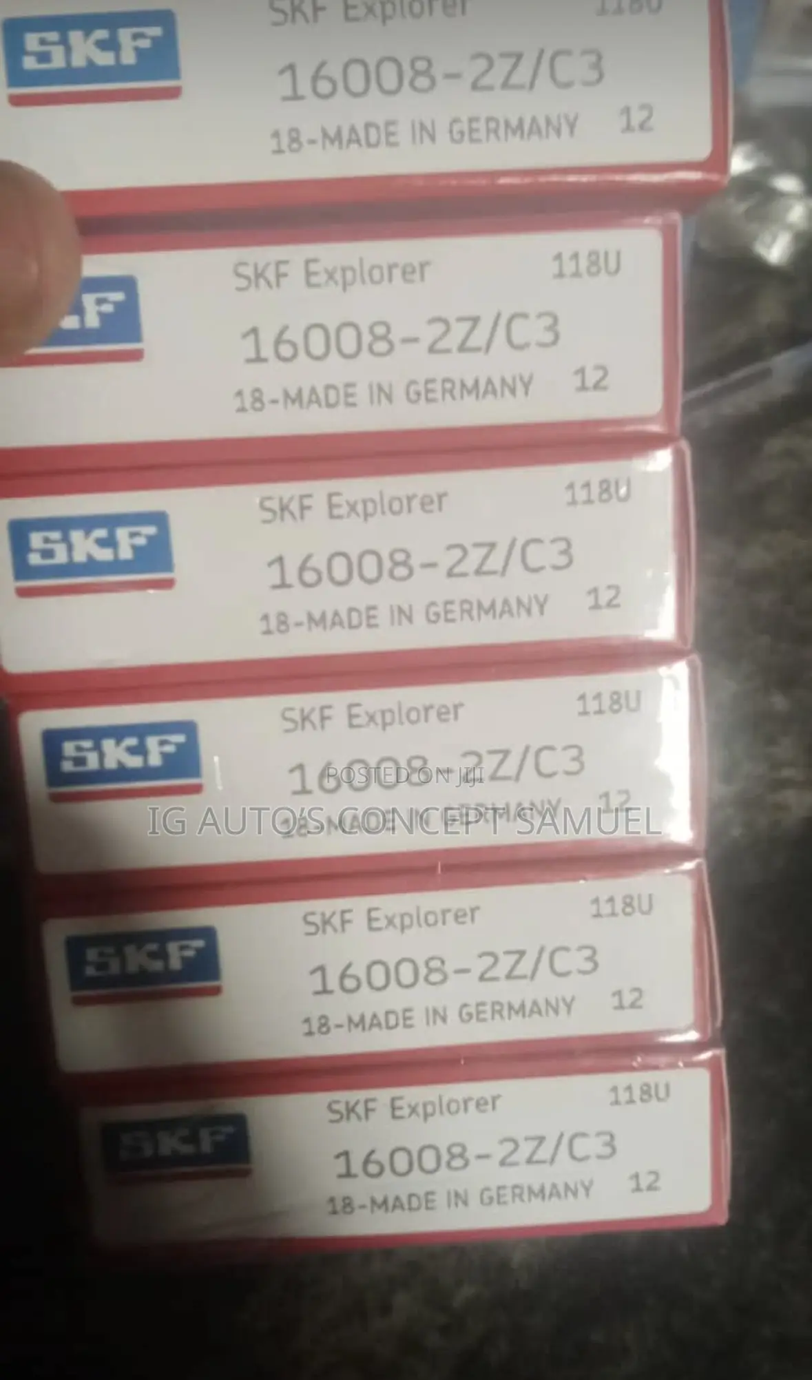 16008-2z/C3 SKF Bearing Available